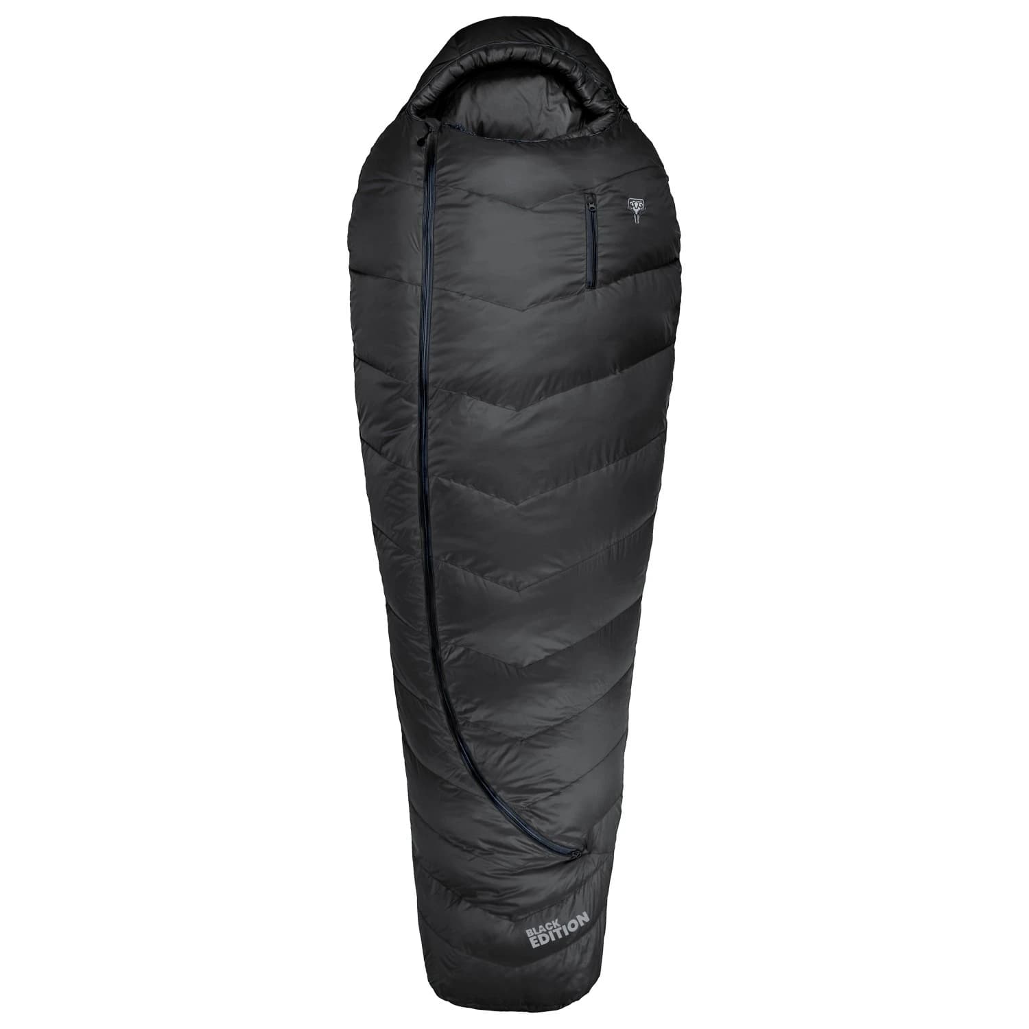 Пухен спален чувал Grüezi Bag Downwool Subzero 2.0 Down sleeping bag - Black Edition