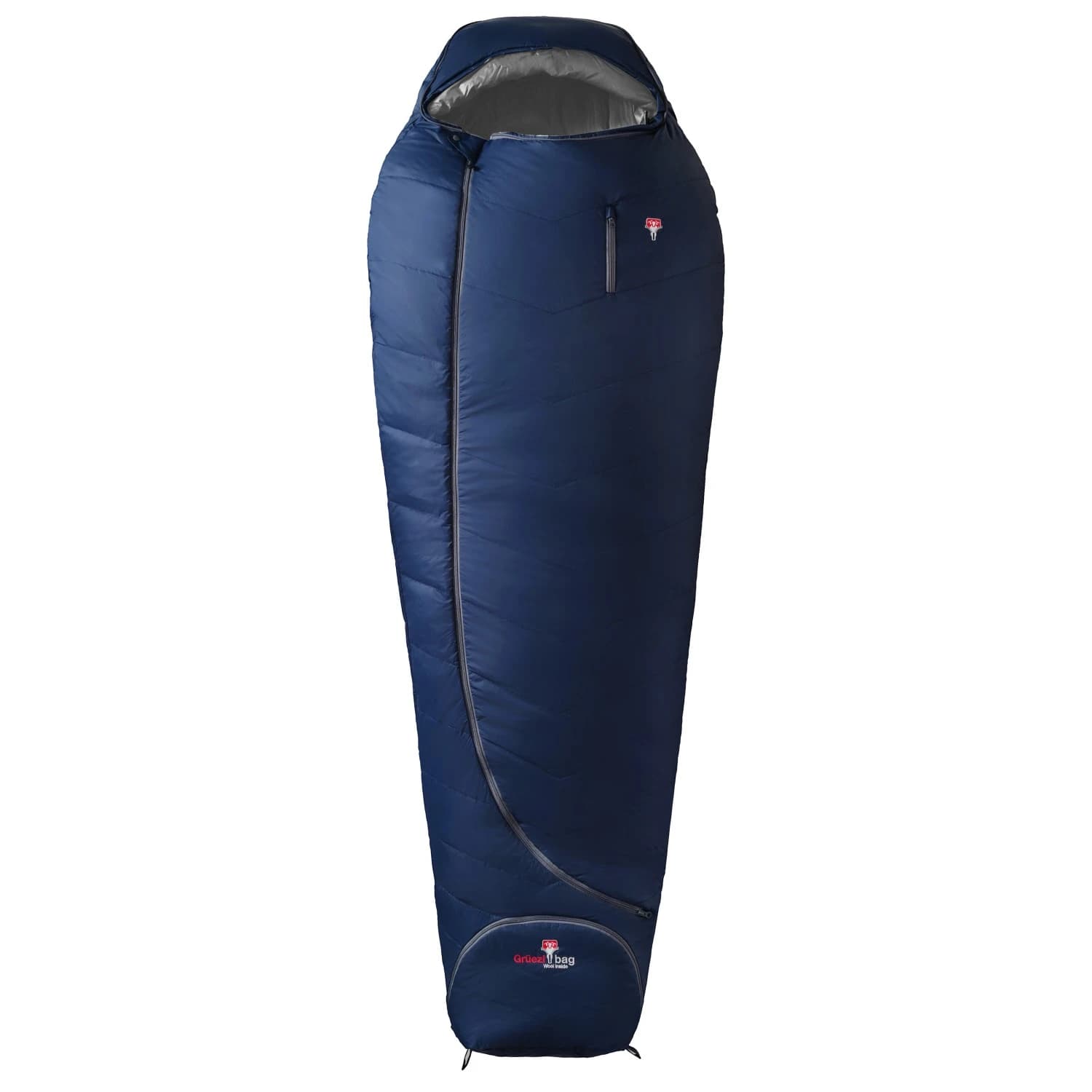 Пухен спален чувал Grüezi bag Wolle Zero Down sleeping bag - Night Blue