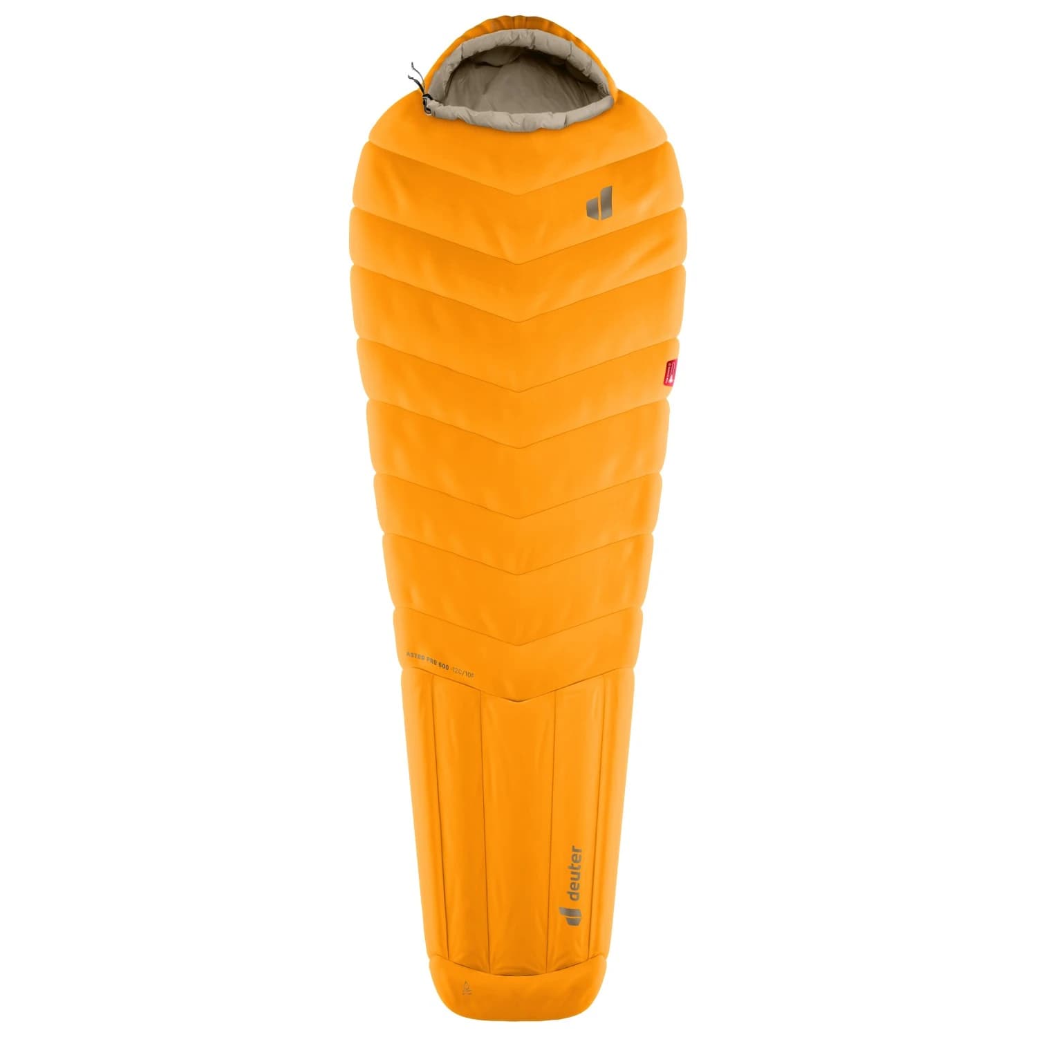 Пухен спален чувал Deuter Astro Pro 600 Down sleeping bag - Magma / Titanium