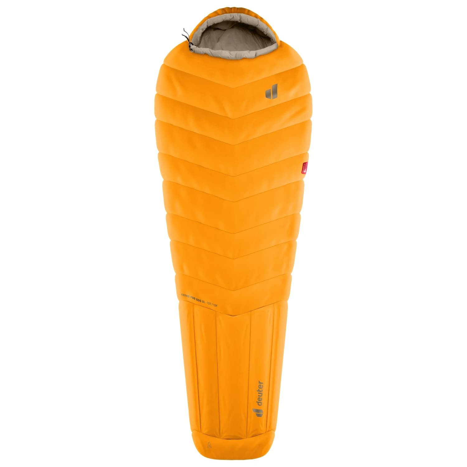 Дамски пухен спален чувал Deuter Women's Astro Pro 600 SL Down sleeping bag - Magma / Titanium