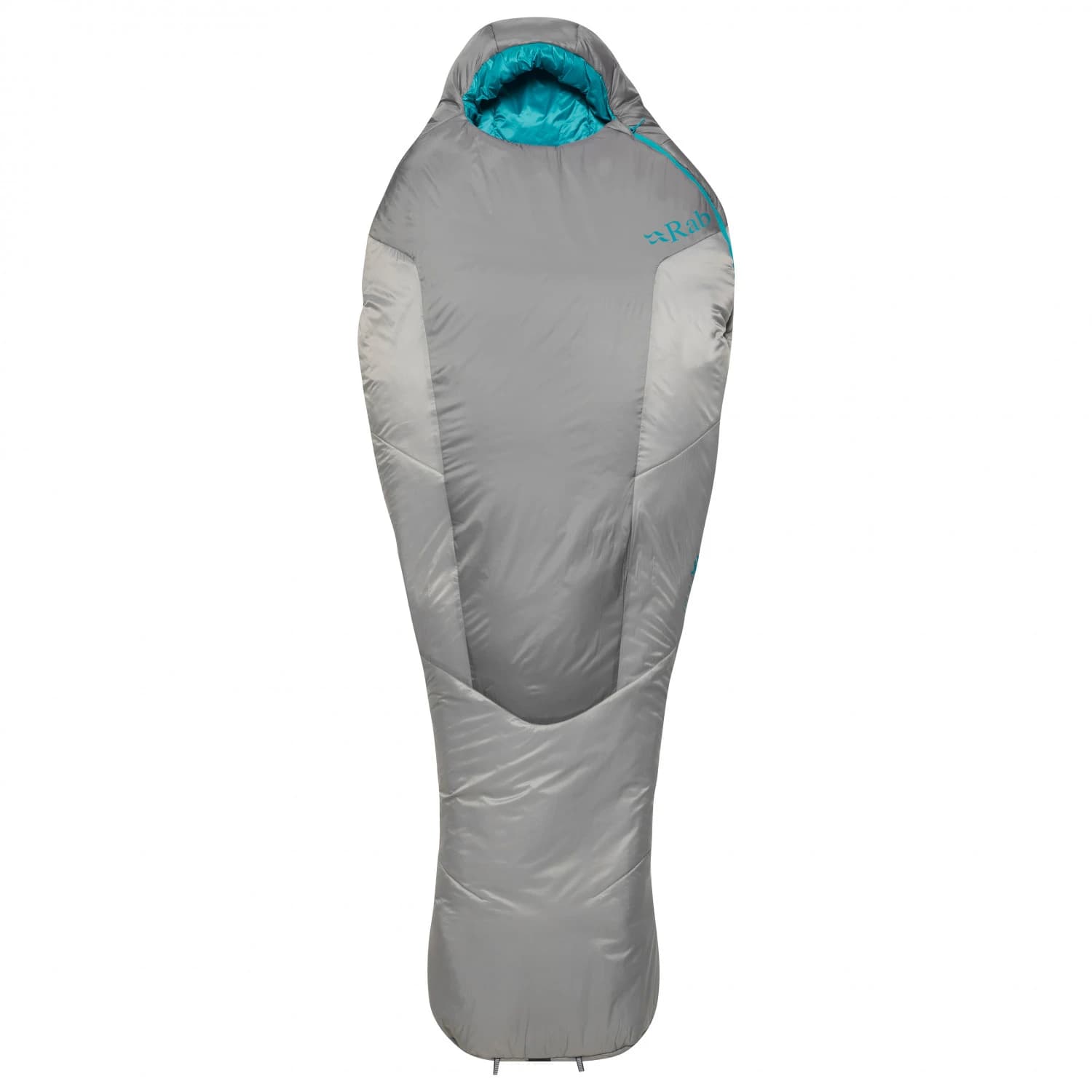 Дамски синтетичен спален чувал Rab Women's Solar Ultra 2 Synthetic sleeping bag - Granite