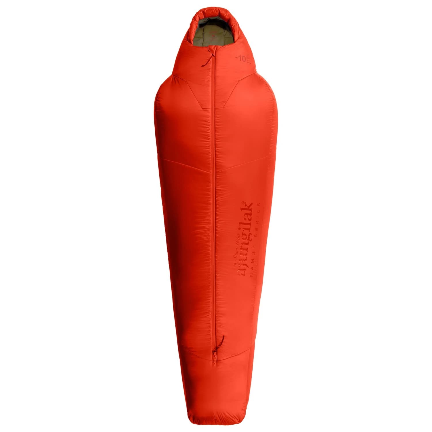 Дамски синтетичен спален чувал Ajungilak Women's Aputi Fiber Bag -10C Synthetic sleeping bag - Spicy