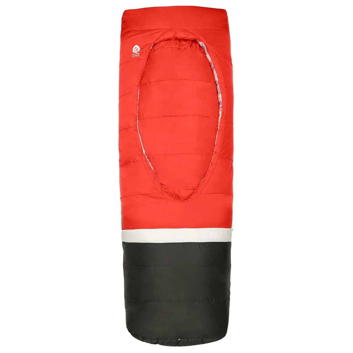Синтетичен спален чувал Sierra Designs Frontcountry Bed 20 Synthetic sleeping bag - Red / Grey