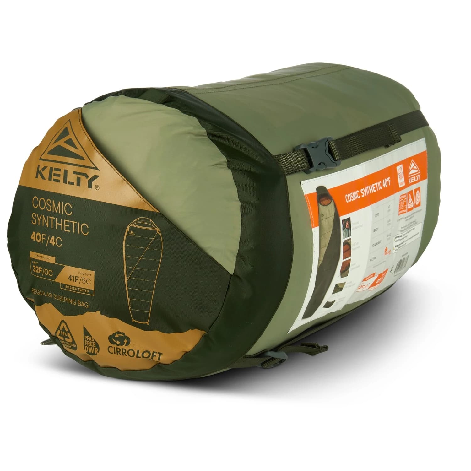 Синтетичен спален чувал Kelty Cosmic Synthetic 0 Synthetic sleeping bag - Cherry Mahogany / Cinnamon Stick / Sea Spray