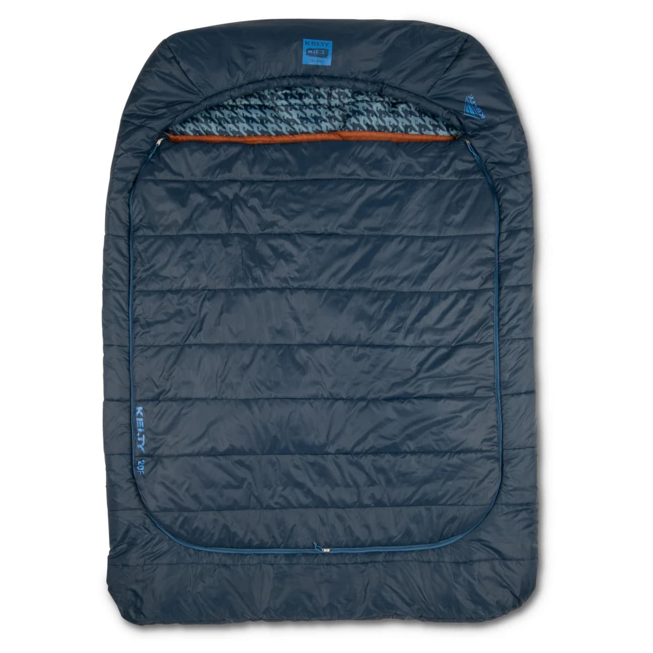 Синтетичен спален чувал Kelty Tru.Comfort Doublewide Synthetic sleeping bag - Pageant Blue