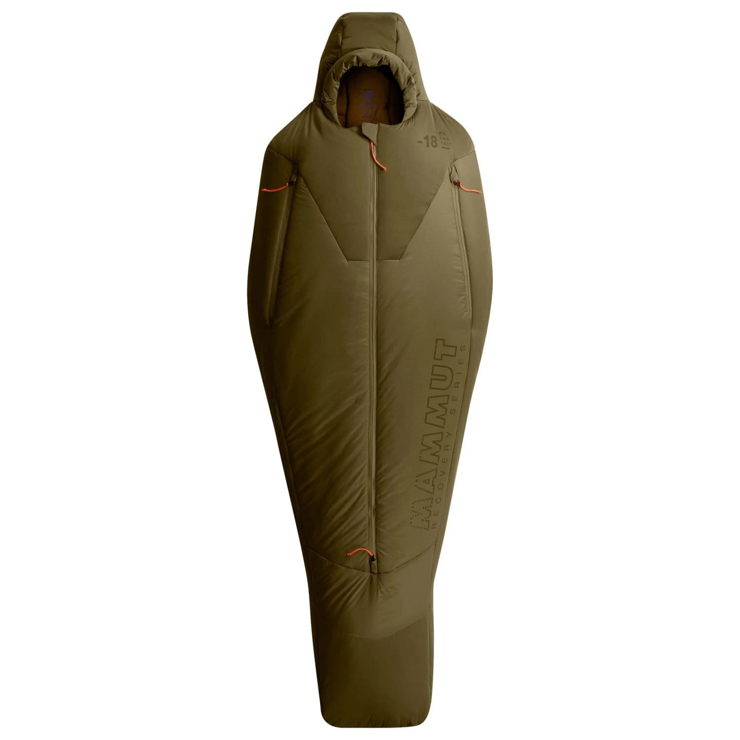 Синтетичен спален чувал Mammut Protect Fiber Bag -18°C Synthetic sleeping bag - Olive