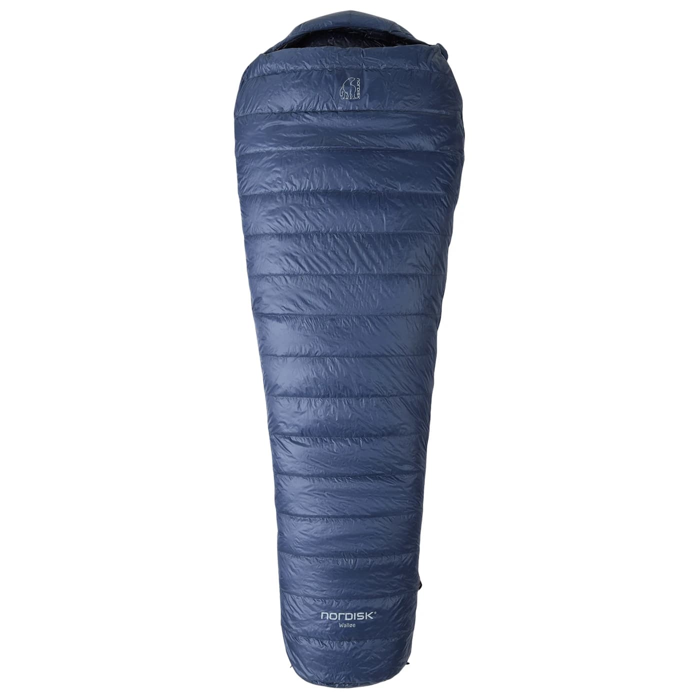 Синтетичен спален чувал Nordisk Walløe +10° Mummy Sleeping Bag Down sleeping bag - Mood Indigo Blue