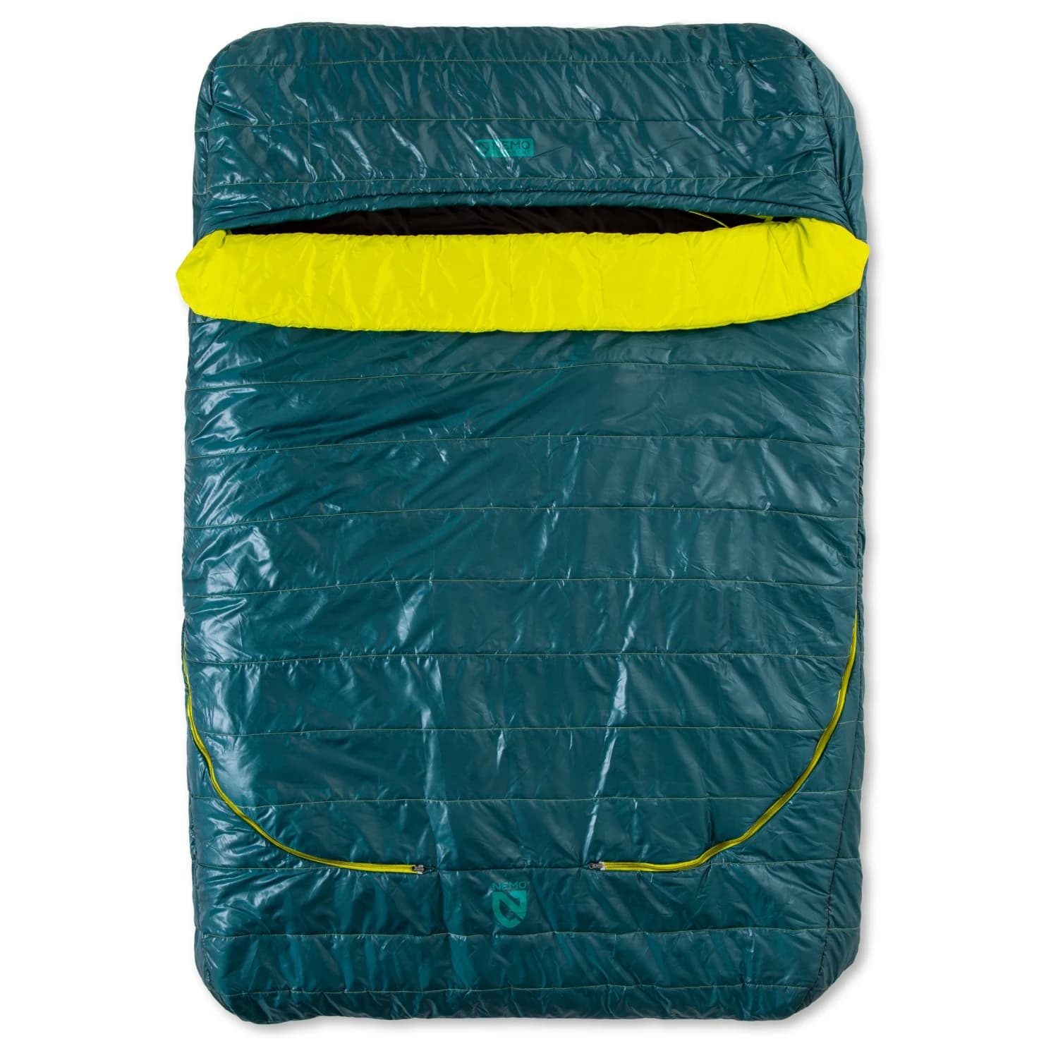 Синтетичен спален чувал Nemo Jazz Double 2025 Synthetic sleeping bag - Lagoon / Lumen