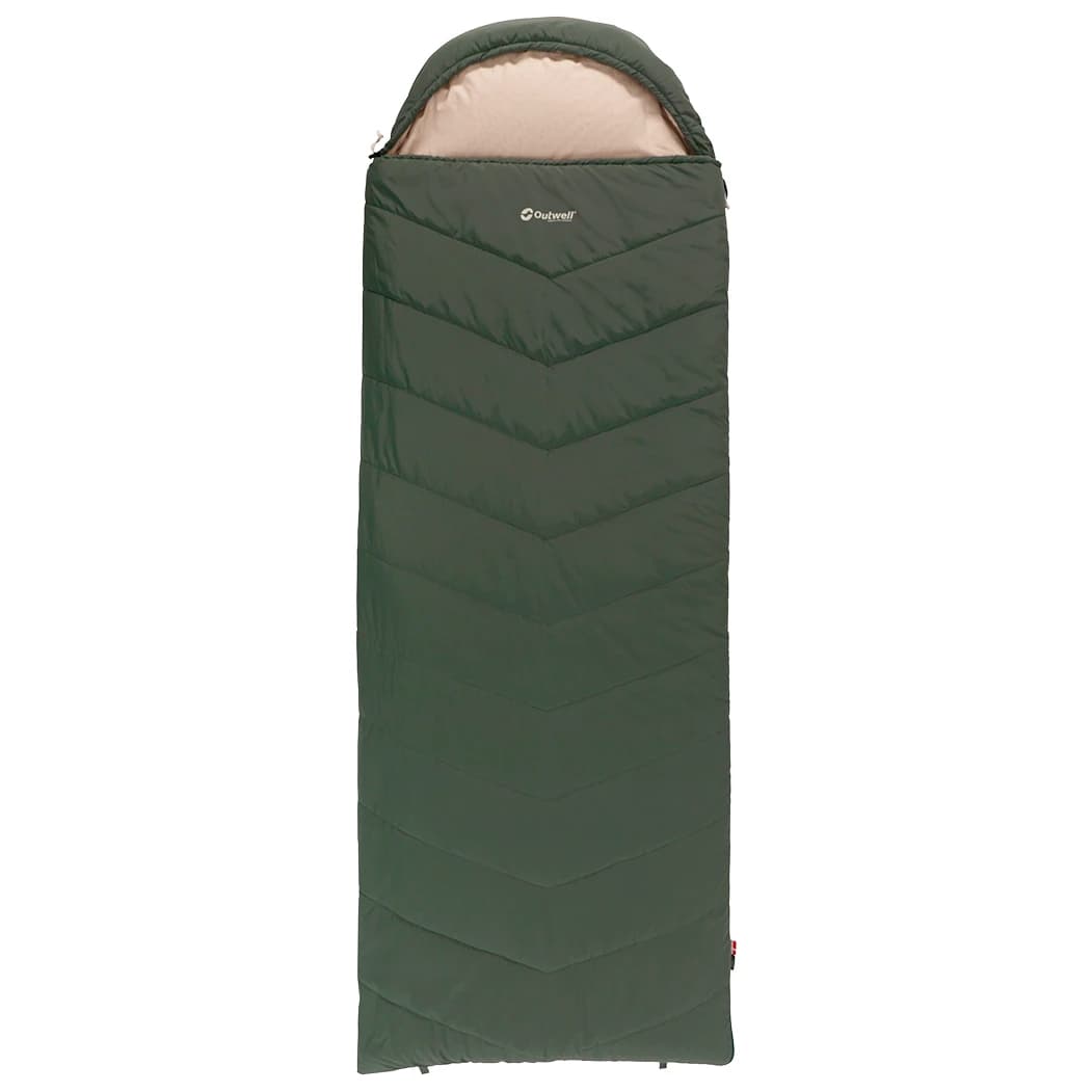 Синтетичен спален чувал Outwell Caldera Lux Synthetic sleeping bag - Green