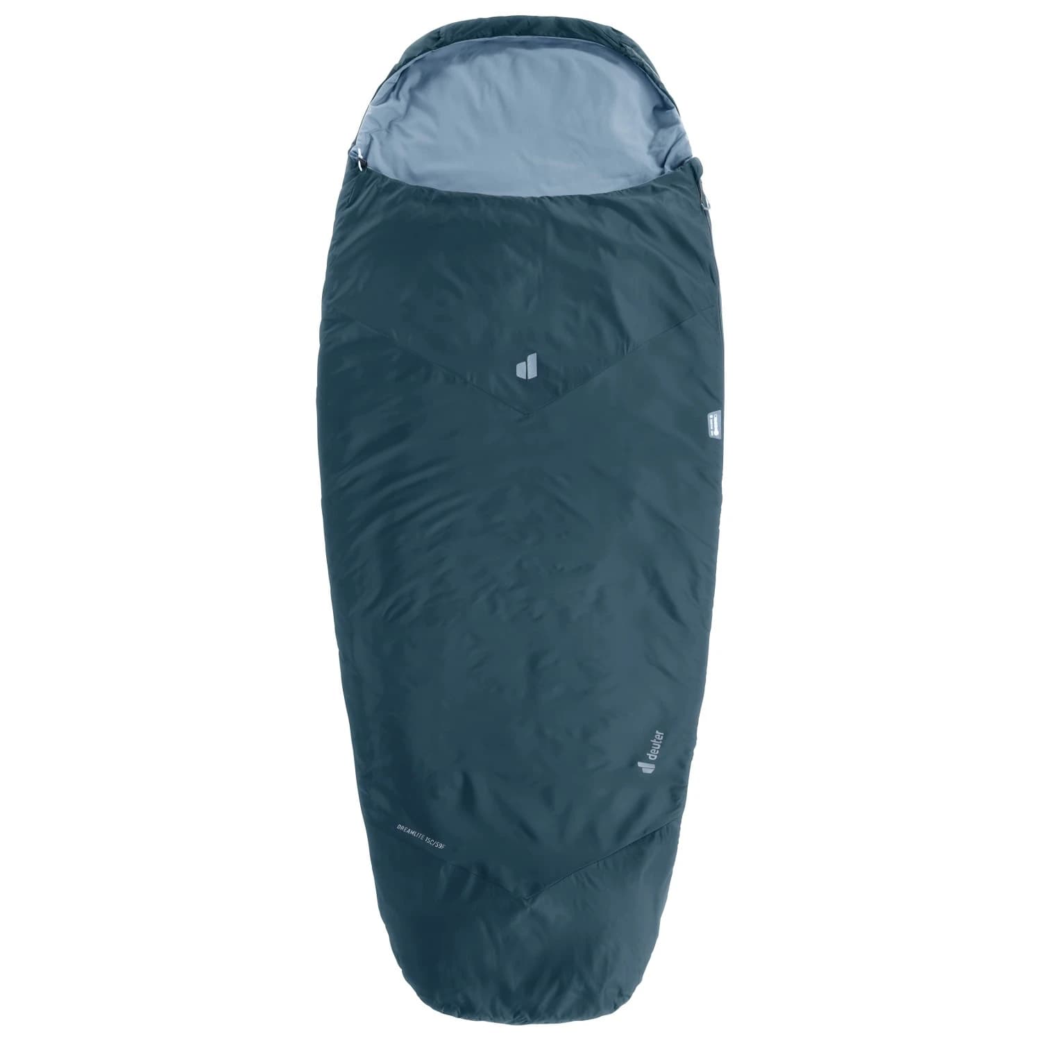 Синтетичен спален чувал Deuter Dreamlite 15C/59F Synthetic sleeping bag - Nautic / Breeze