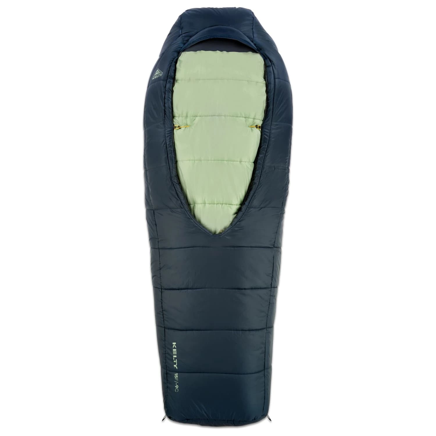 Синтетичен спален чувал Kelty Eclipse 15 Synthetic sleeping bag - Midnight Navy / Laurel Green / Turbulence