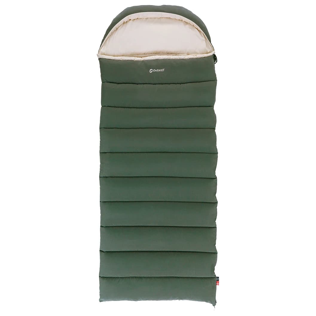 Синтетичен спален чувал Outwell Constellation Lux Synthetic sleeping bag - Green