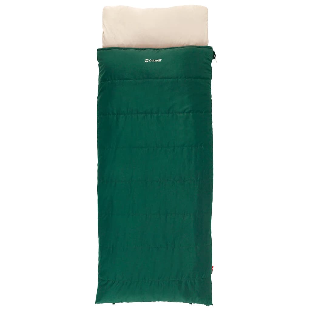 Синтетичен спален чувал Outwell Contour Dark Olive Synthetic sleeping bag - Green