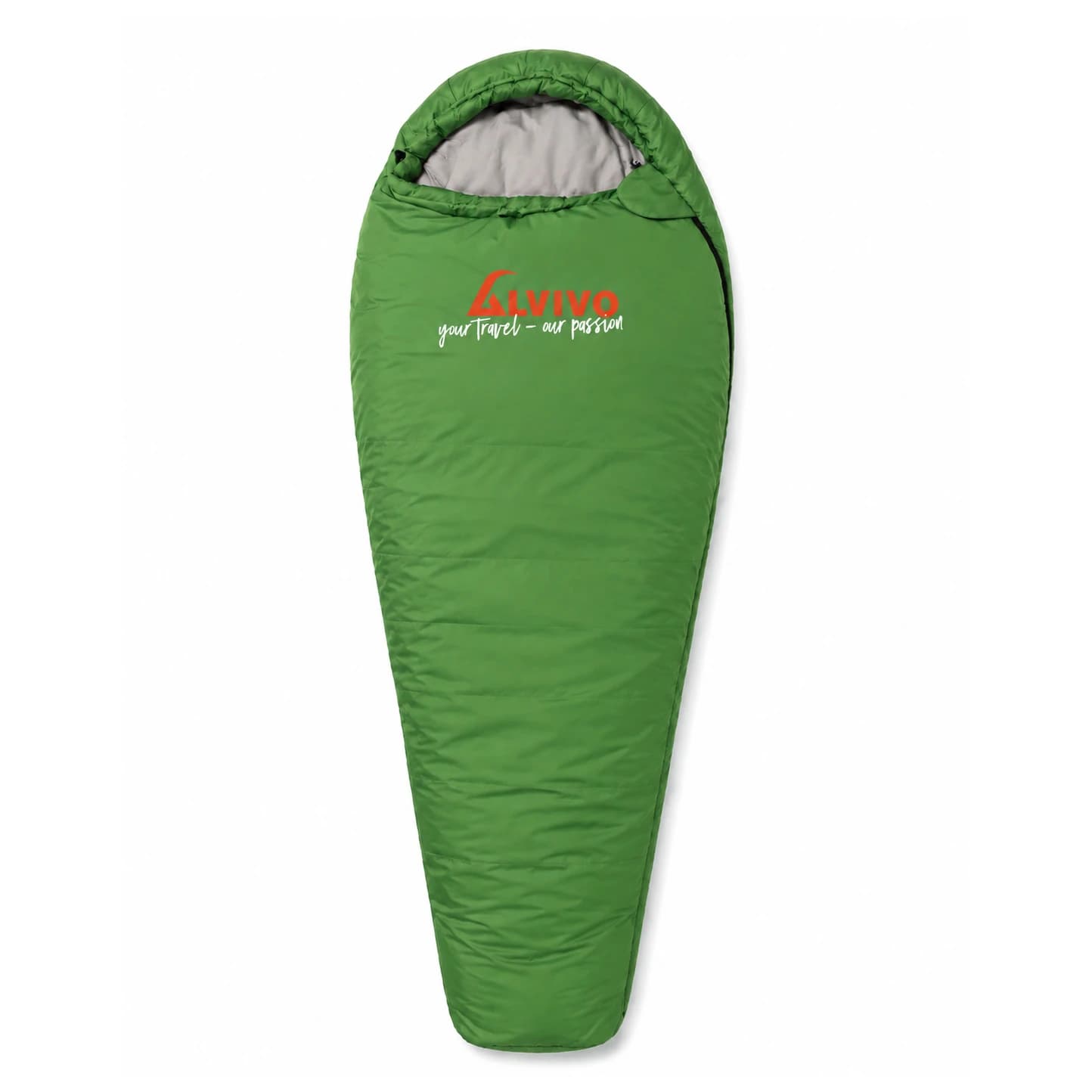Синтетичен спален чувал Alvivo Ibex Adventure Synthetic sleeping bag - Green / Gray