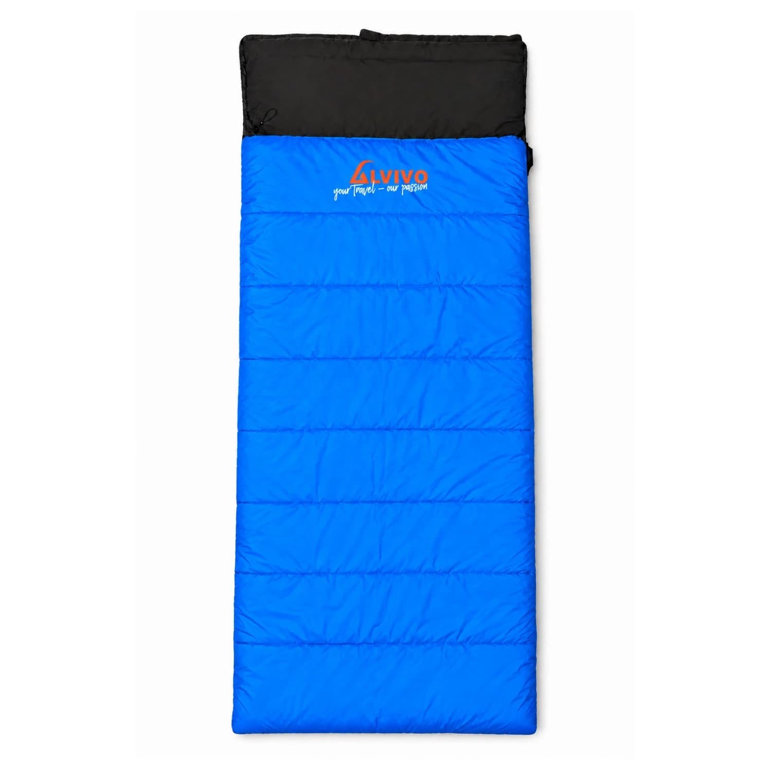 Синтетичен спален чувал Alvivo Ibex Camp Synthetic sleeping bag - Blue / Black
