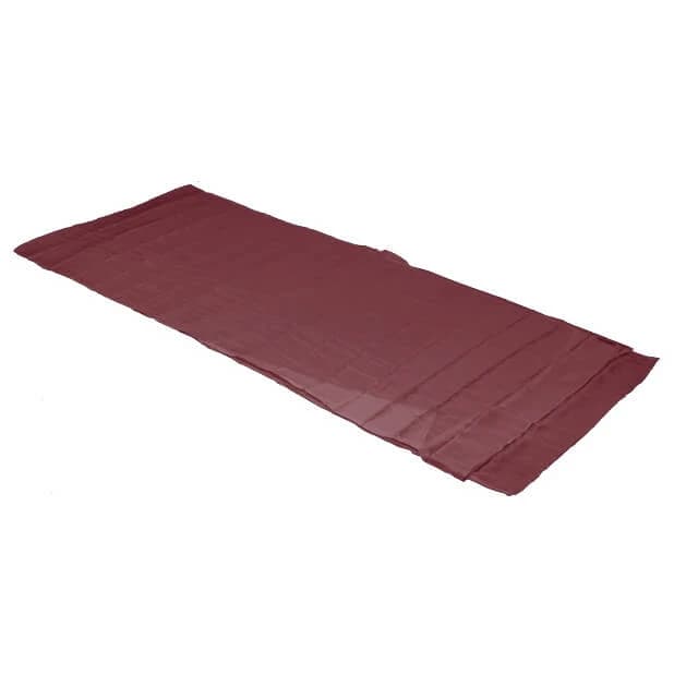 Вътрешен чувал Cocoon TravelSheet Silk / Cotton Travel sleeping bag - Monk's Red