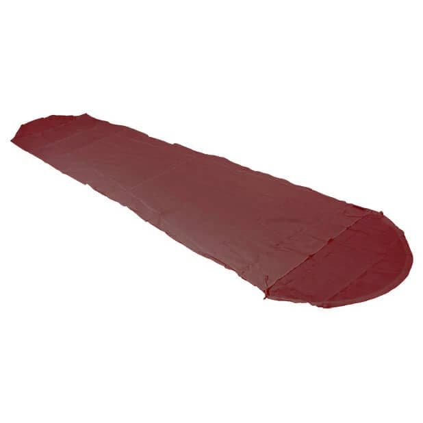 Вътрешен чувал Cocoon MummyLiner Silk / Cotton Travel sleeping bag - Monk's Red