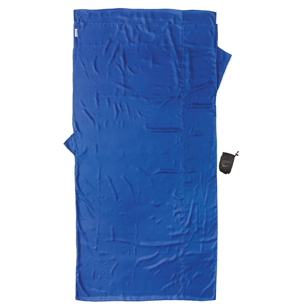 Вътрешен чувал Cocoon TravelSheet Silk Travel sleeping bag - Ultramarine Blue XL