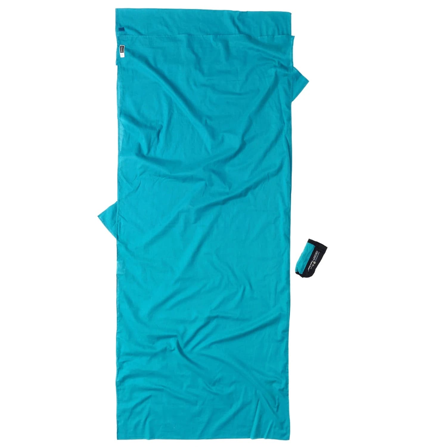Вътрешен чувал Cocoon Insect Shield TravelSheet Egyptian Cotton Travel sleeping bag - Laguna Blue