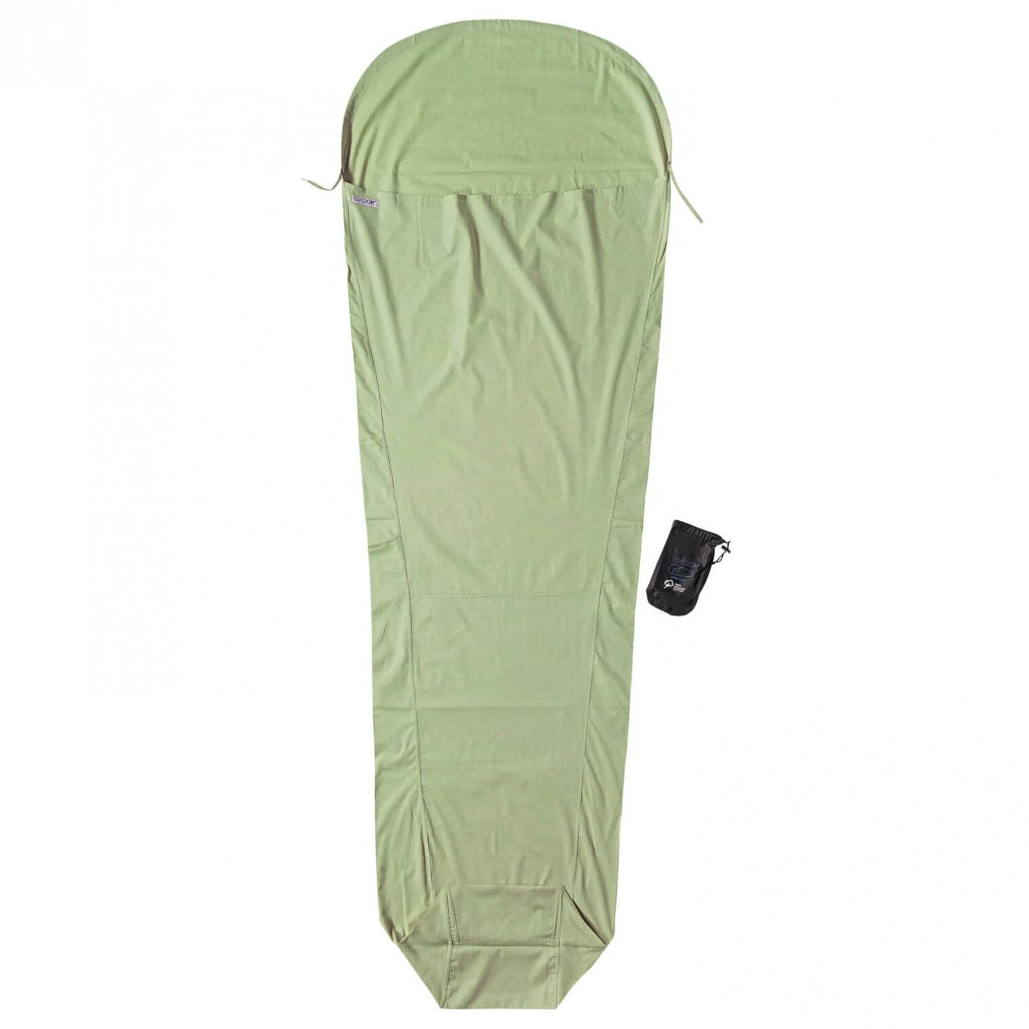 Вътрешен чувал Cocoon MummyLiner Organic Cotton Travel sleeping bag - Forest Shade