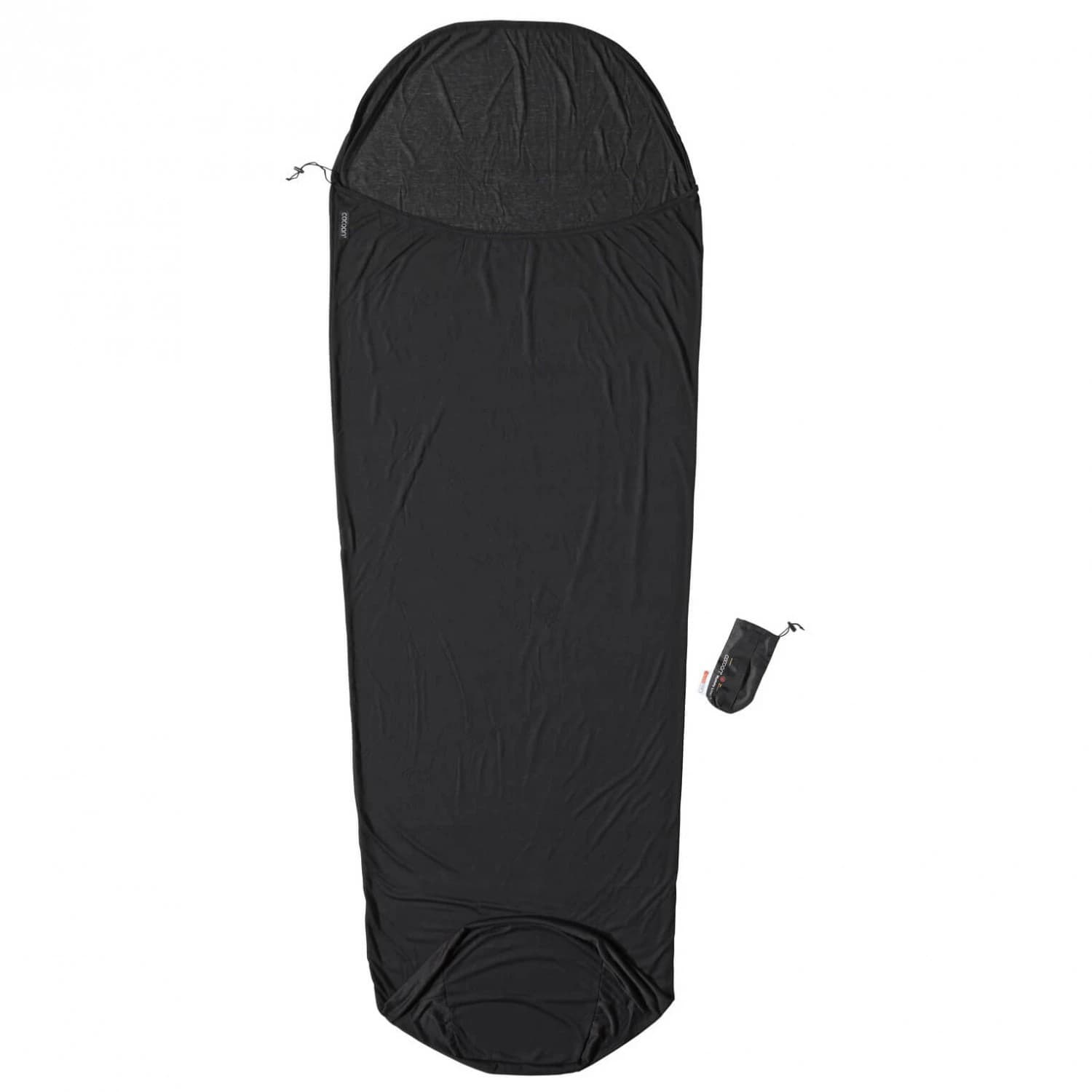 Вътрешен чувал Cocoon MummyLiner Performer Travel sleeping bag - Volcano Black