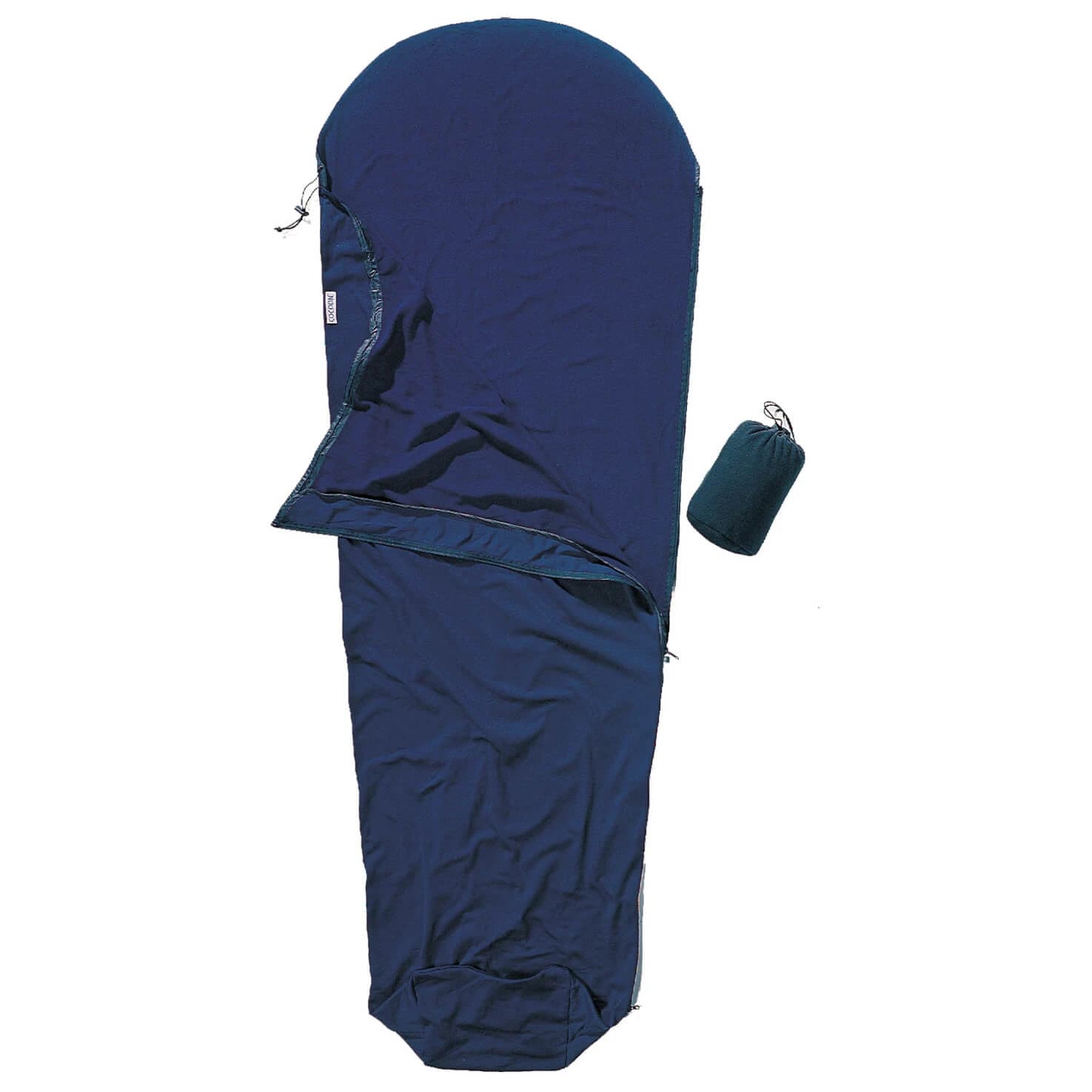 Вътрешен чувал Cocoon Micro-Fleece MummyLiner Travel sleeping bag - Dark Petrol