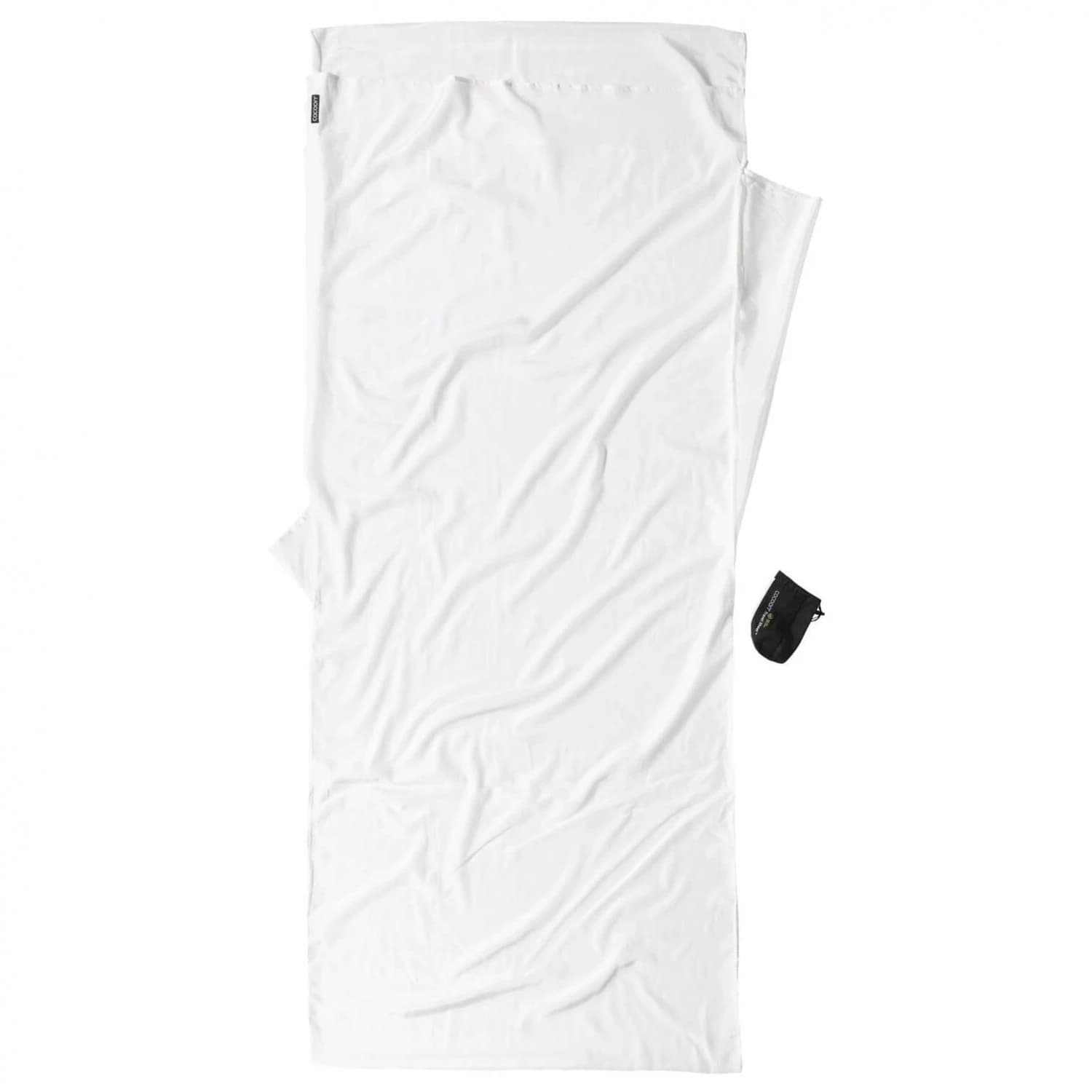 Вътрешен чувал Cocoon Silk Cotton Travelsheet Coupler Travel sleeping bag - Natural