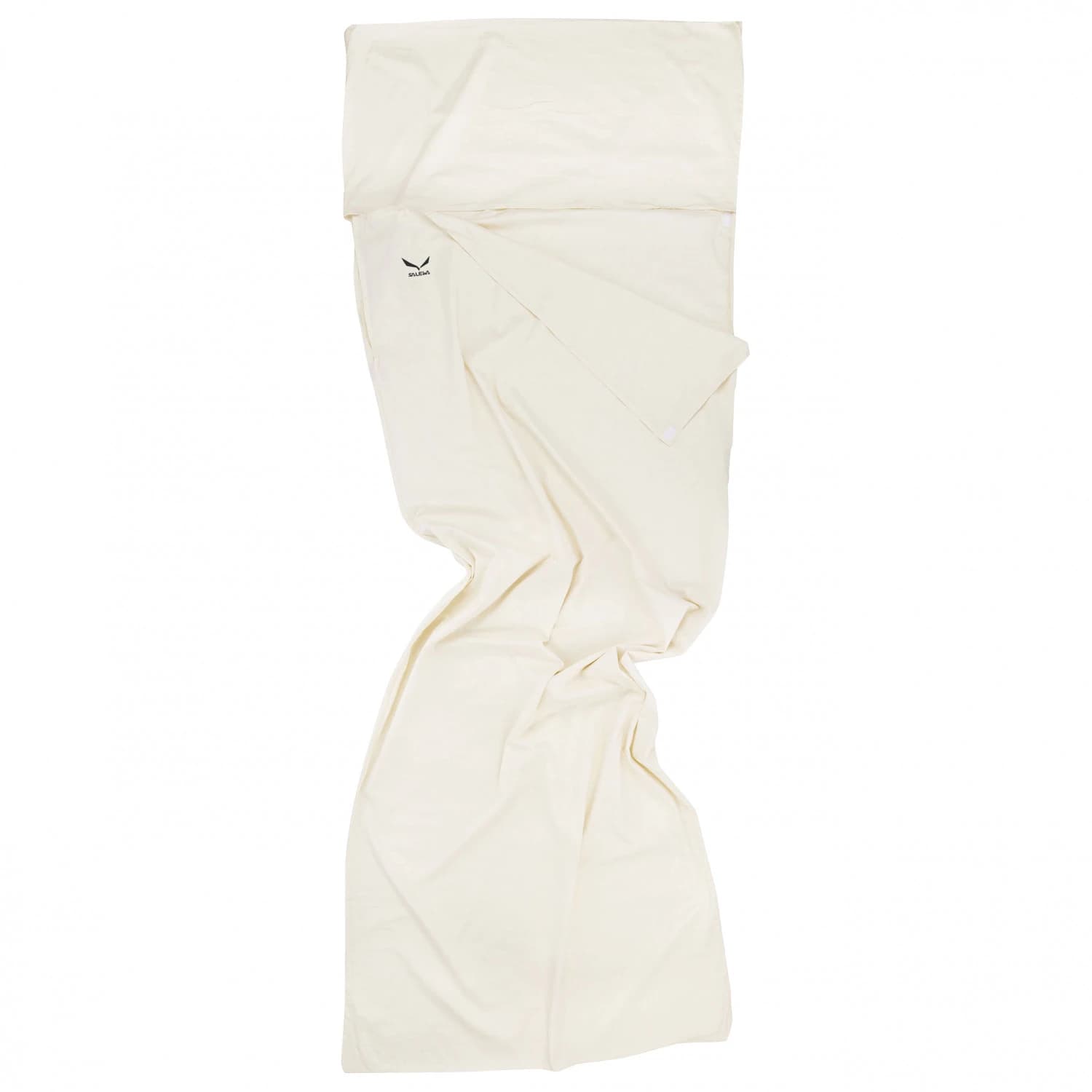 Вътрешен чувал Salewa Cotton-Feel Liner Silverized Travel sleeping bag - Offwhite