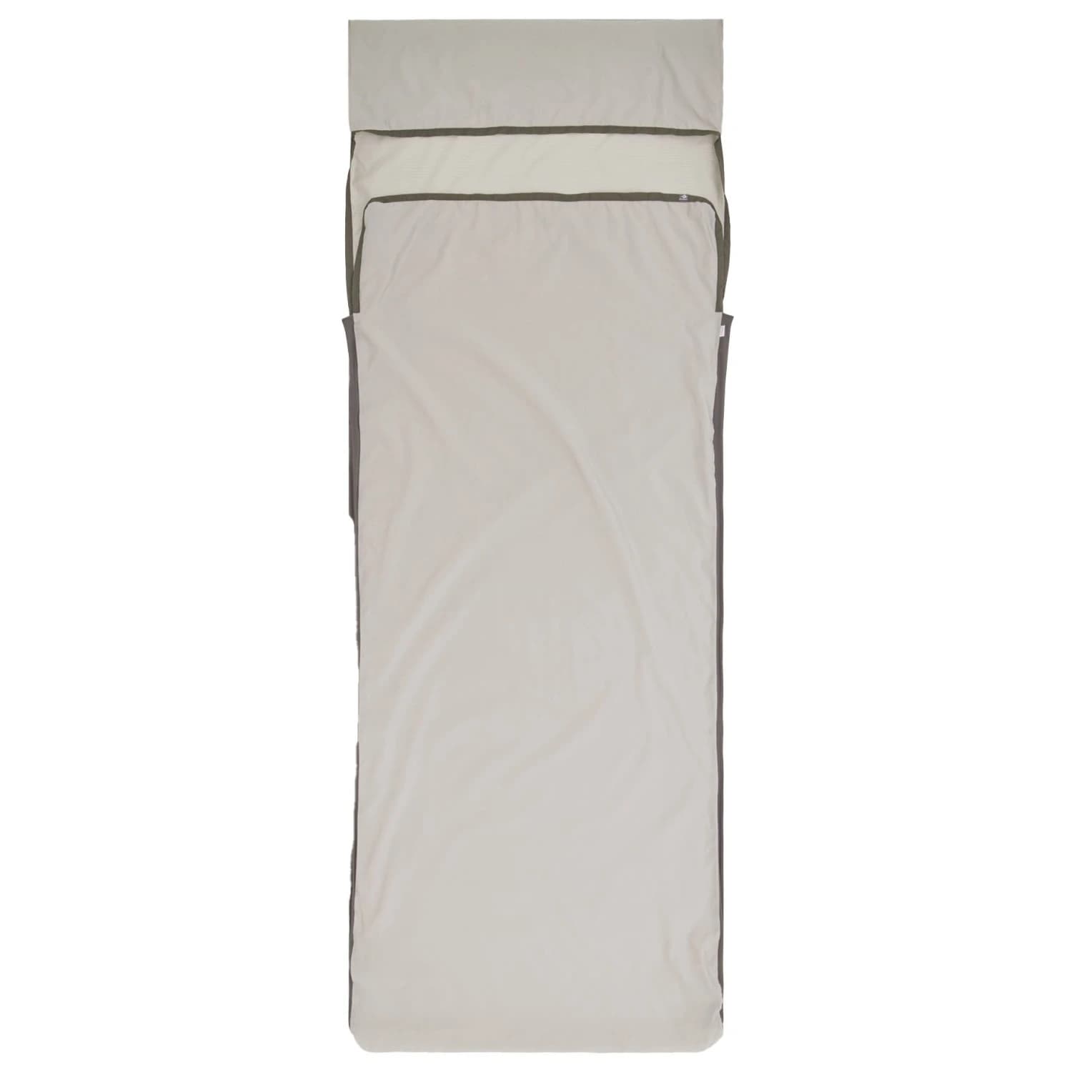Вътрешен чувал Sea to summit Silk Blend Sleeping Bag Liner Rectangular Travel sleeping bag - Moonstruck Grey