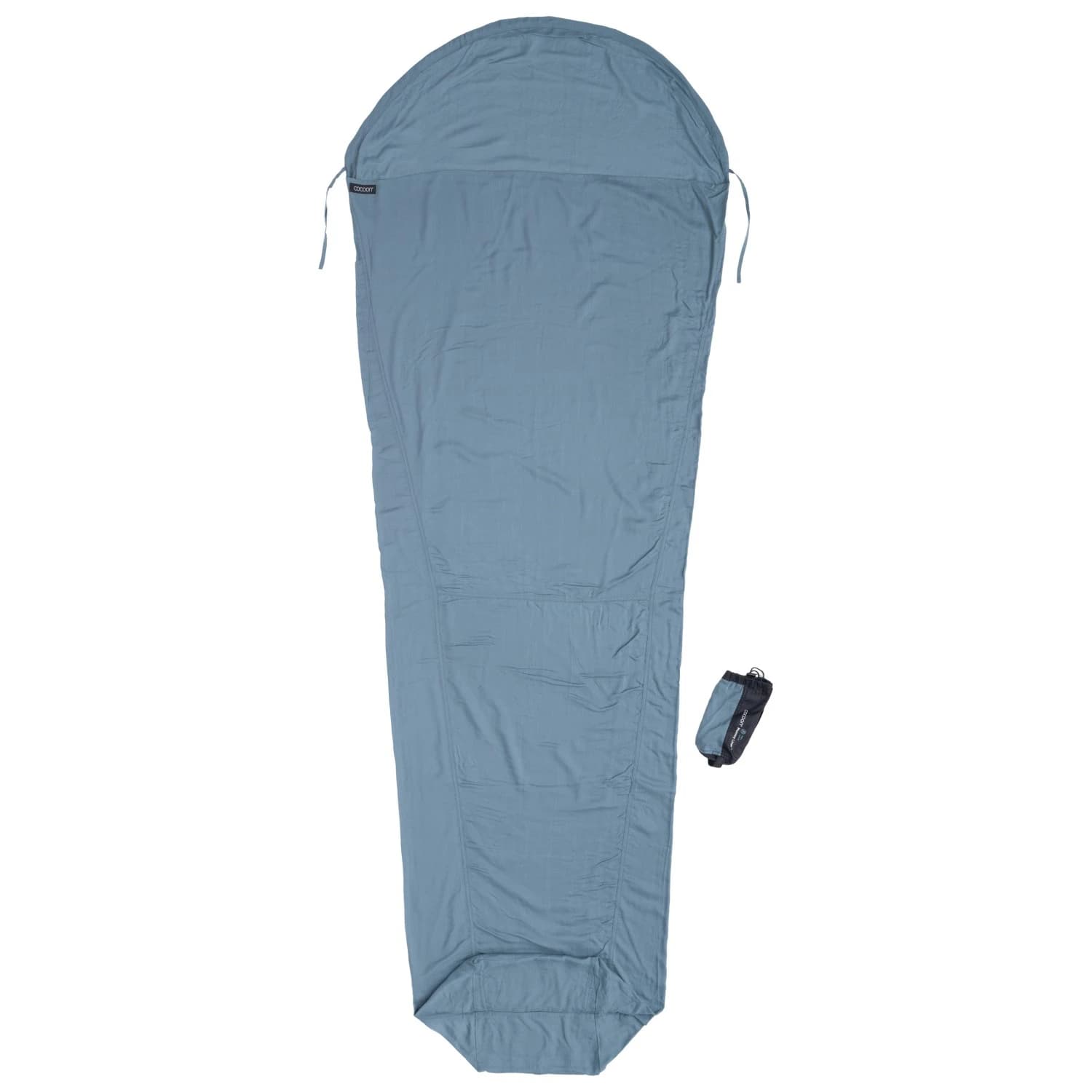 Вътрешен чувал Cocoon Mummyliner Lyocell Travel sleeping bag - Eucalyptus Green