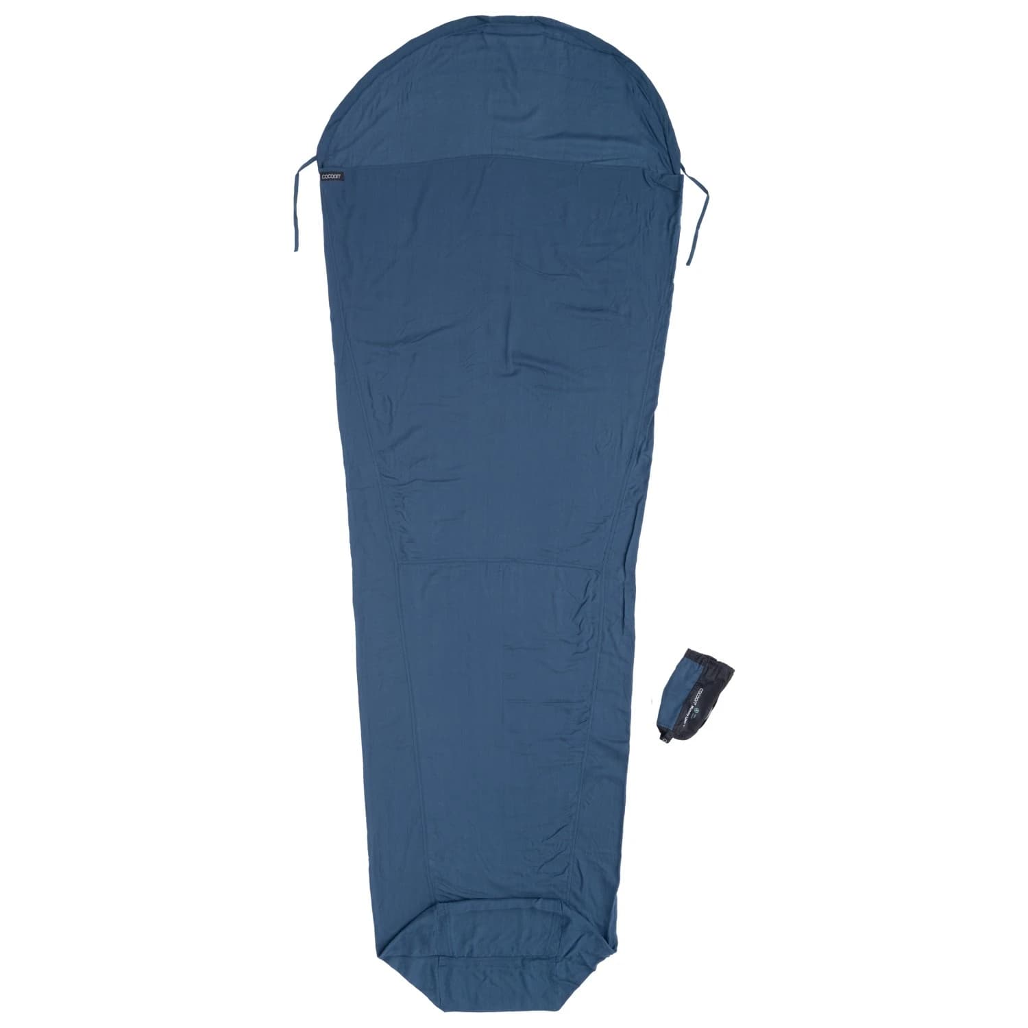 Вътрешен чувал Cocoon Mummyliner Lyocell Travel sleeping bag - Mystic Blue