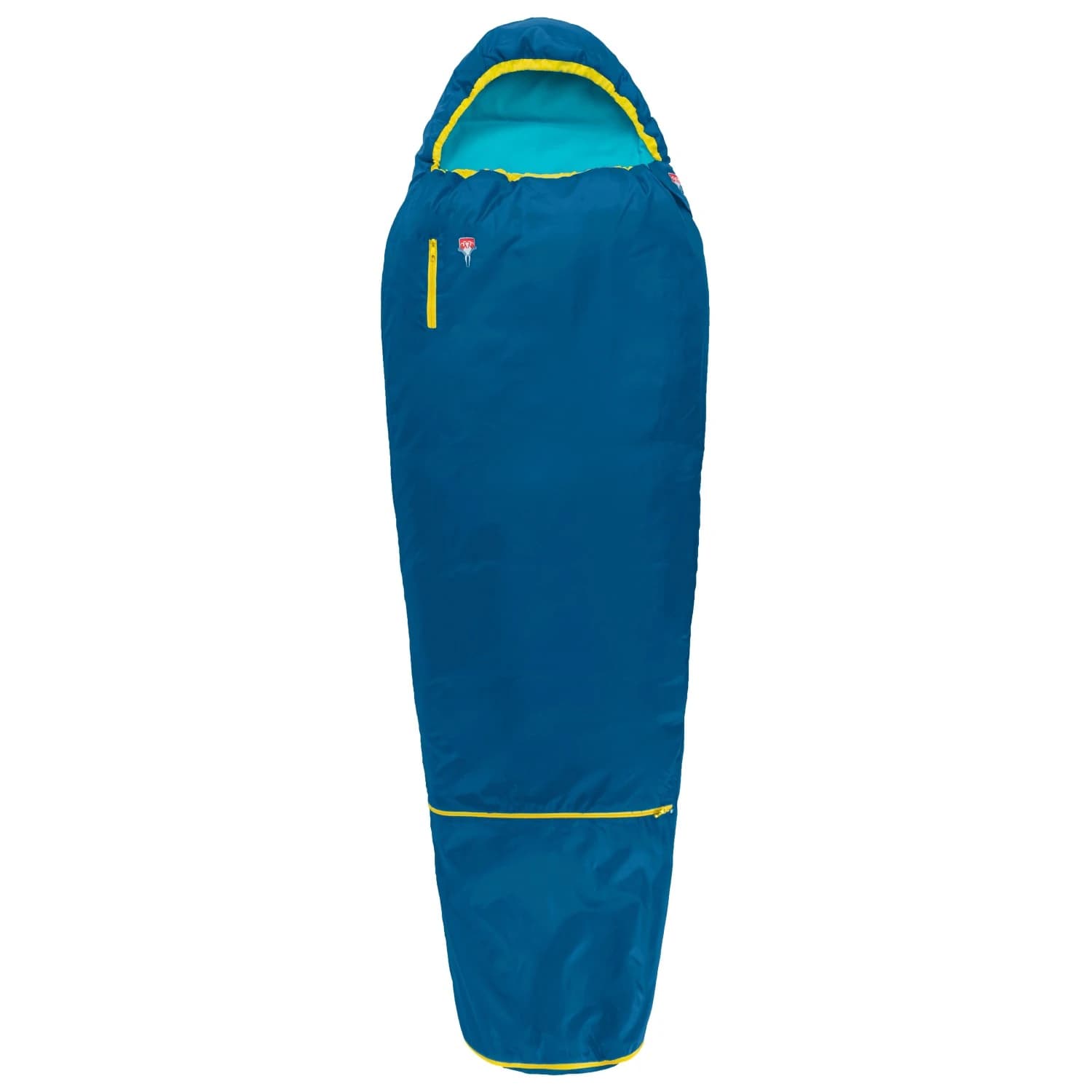 Детски спален чувал Grüezi bag Kid's Colorful Grow Kids' sleeping bag - Water