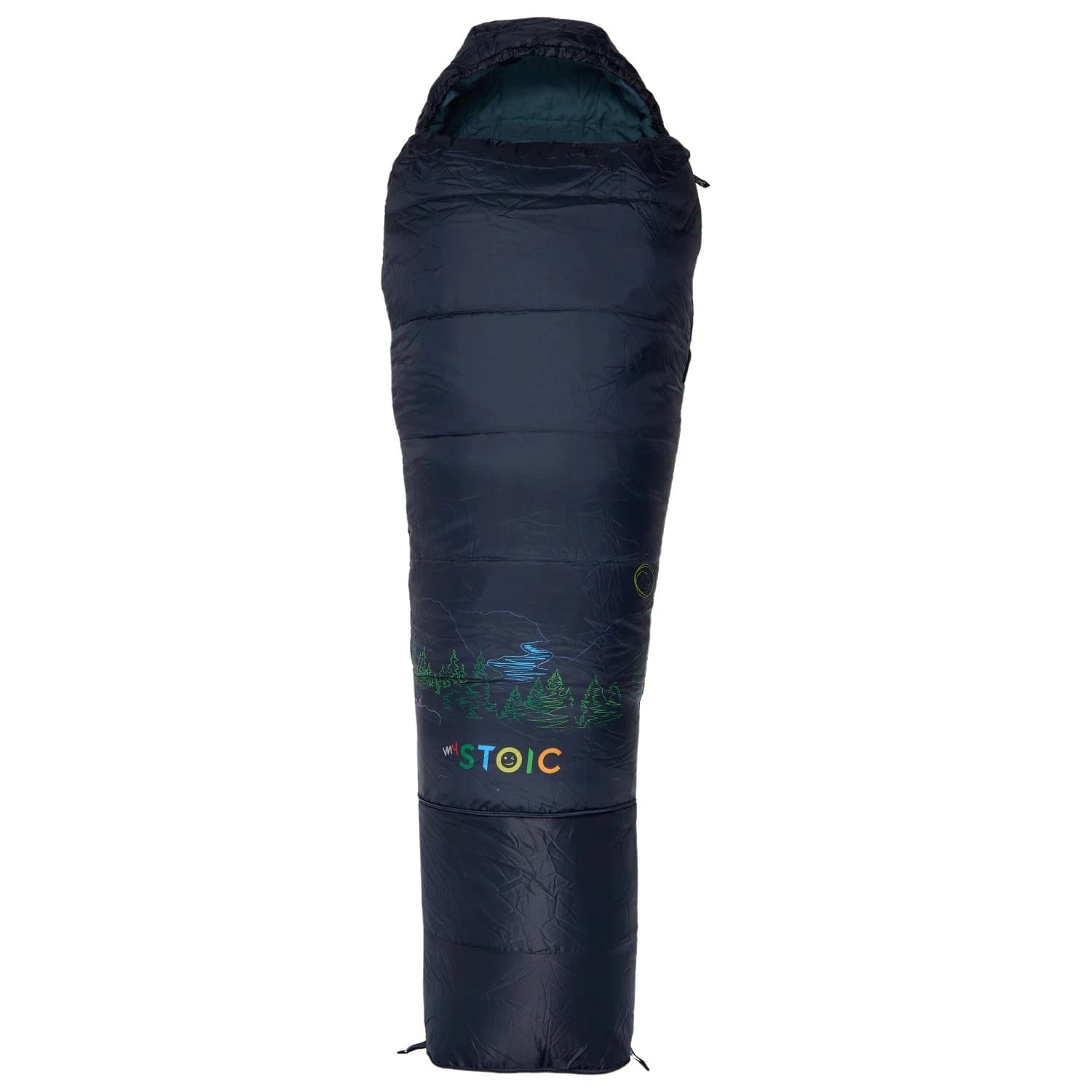 Детски спален чувал Stoic Kid's RovenSt. Sleeping Bag Kids' sleeping bag - Dark Navy Fjord