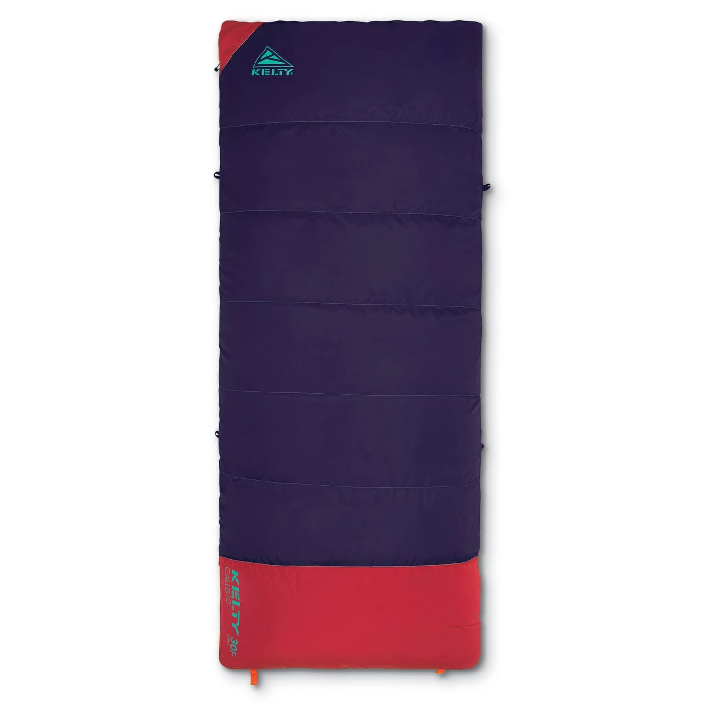 Детски спален чувал Kelty Kid's Callisto Kids' sleeping bag - Italian Plum