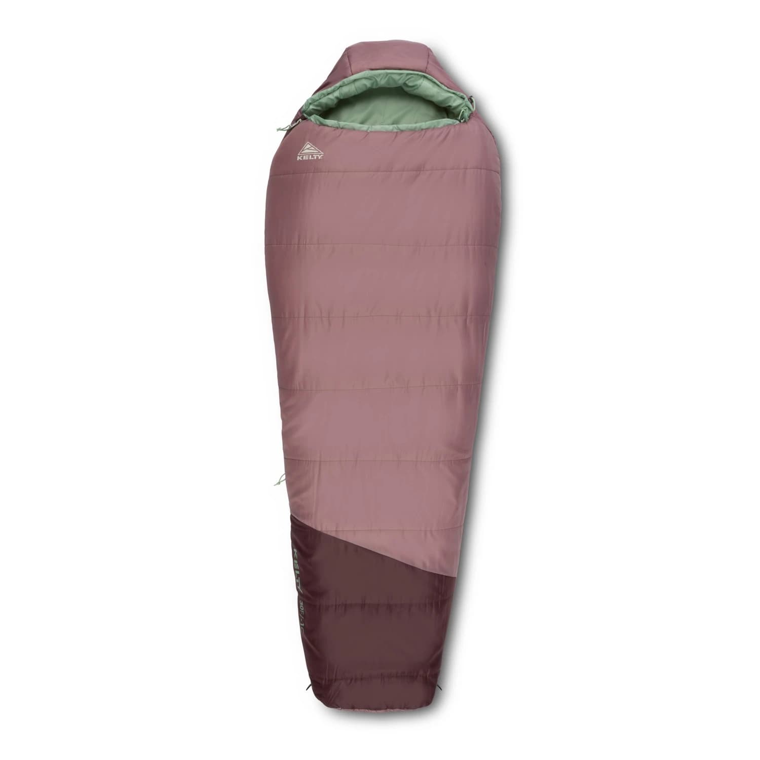 Детски спален чувал Kelty Kid's Mistral 30 Kids' sleeping bag - Antler / Huckleberry / Laurel Green