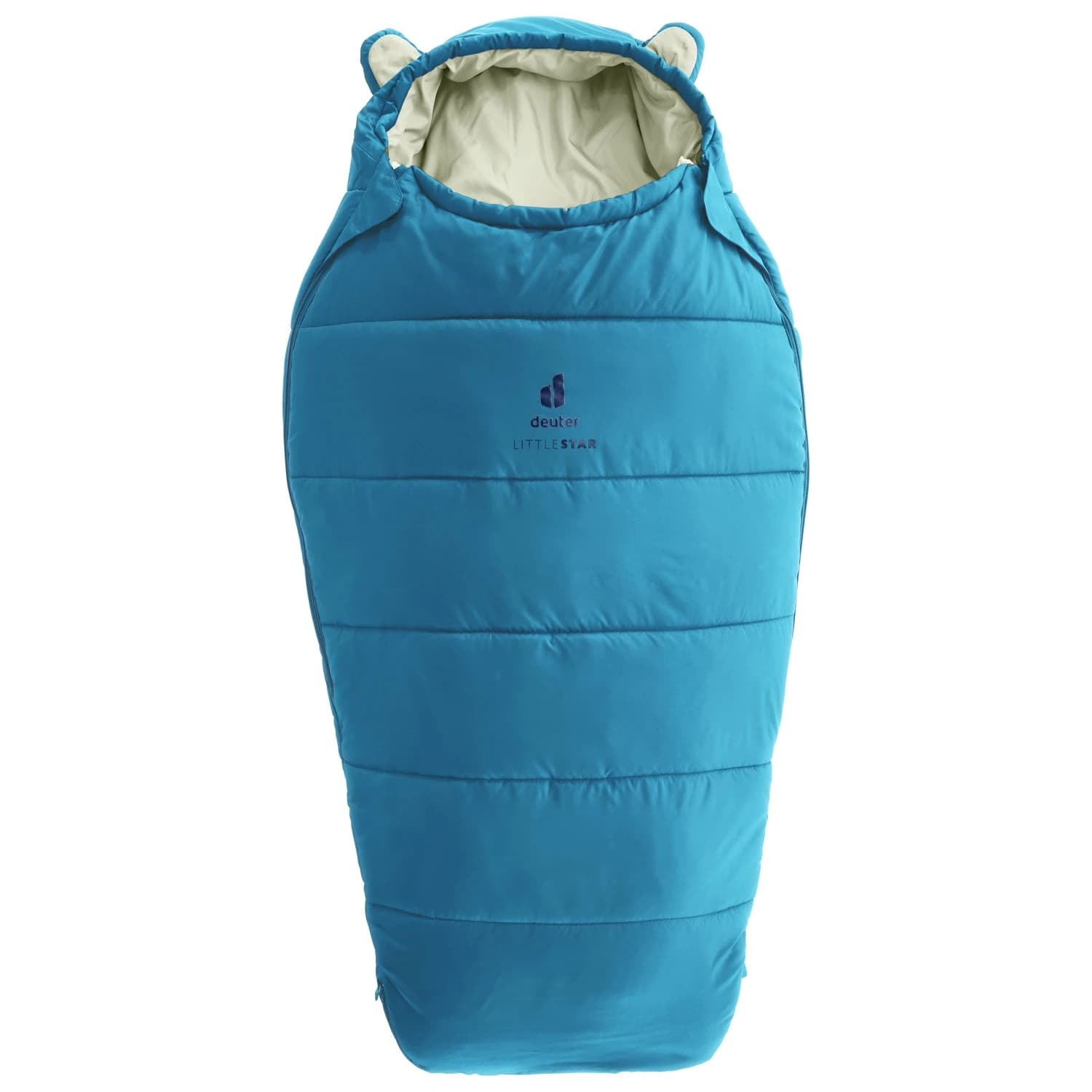 Детски спален чувал Deuter Kid's Little Star Kids' sleeping bag - Wave / Bone