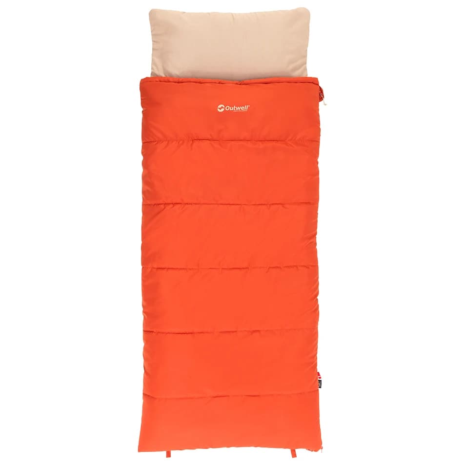 Детски спален чувал Outwell Contour Junior Kids' sleeping bag - Red