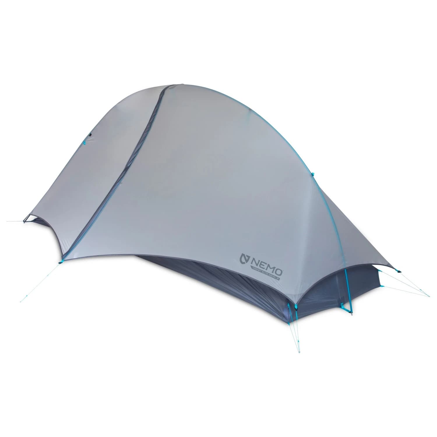 Едноместна палатка Nemo Hornet Elite OSMO 1P 1-person tent - Aluminum / Stormy Night
