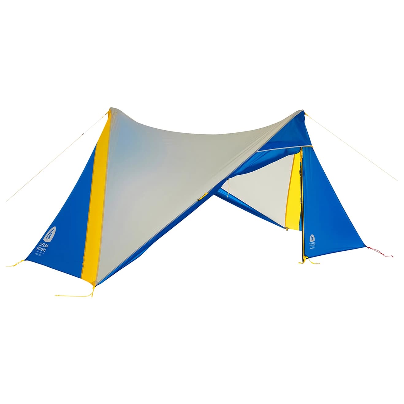 Едноместна палатка Sierra designs High Route 3000 1 1-person tent - Light Grey / Blue / Yellow