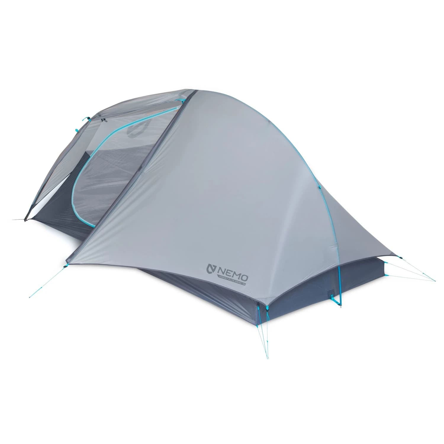 Двуместна палатка Nemo Hornet Elite OSMO 2P 2-person tent - Aluminum / Stormy Night