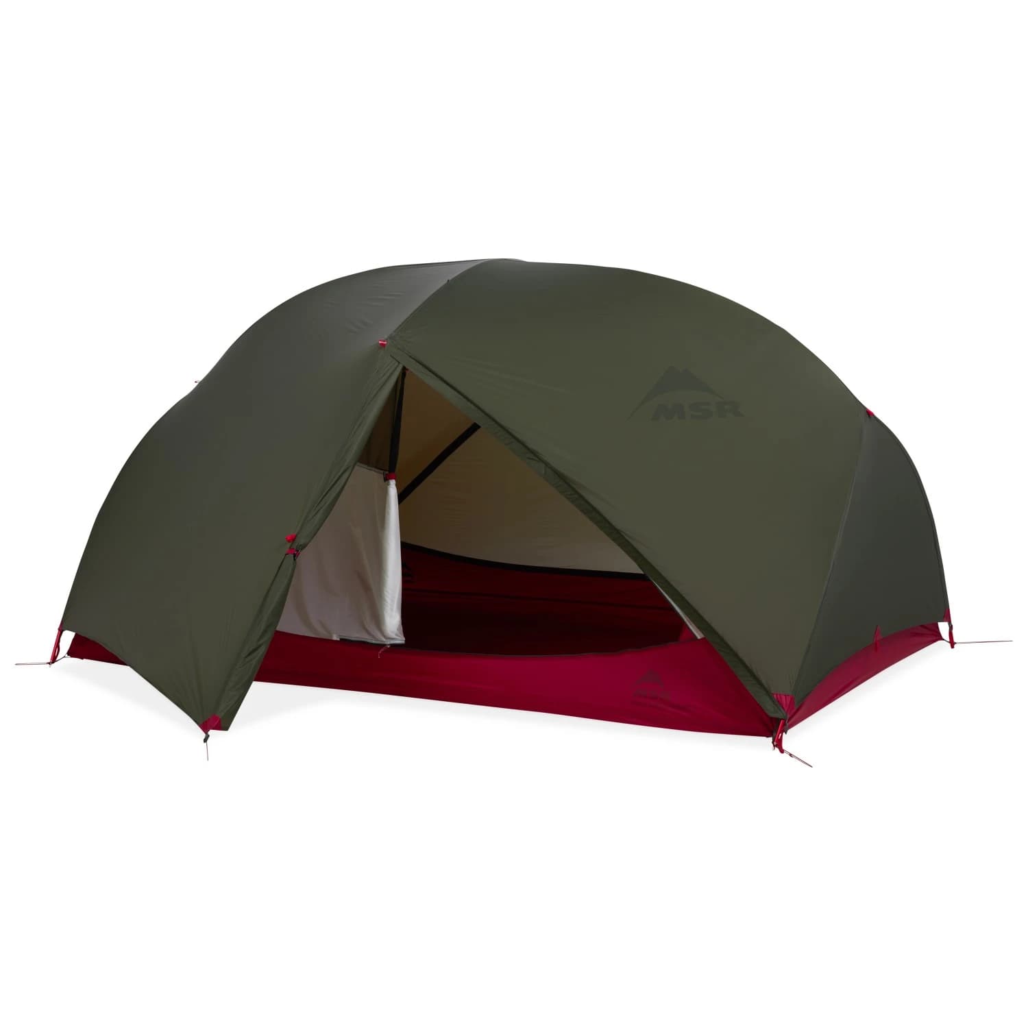 Двуместна палатка Msr Hubba Hubba Bikepack 2 2-person tent - Green