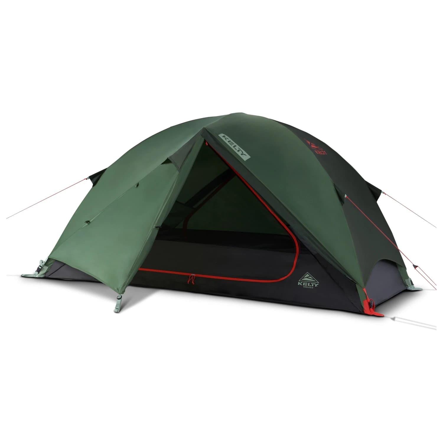 Двуместна палатка Kelty Wireless 2P 2-person tent - Dill / Black Forest
