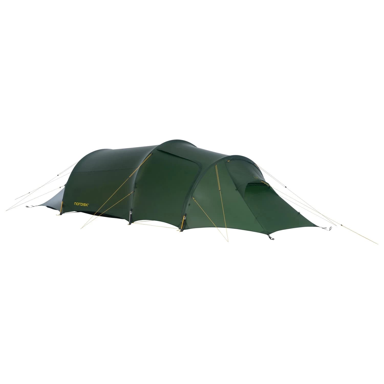 Двуместна палатка Nordisk Oppland 2 Lw (2.0) Tent 2-person tent - Black Forest Green