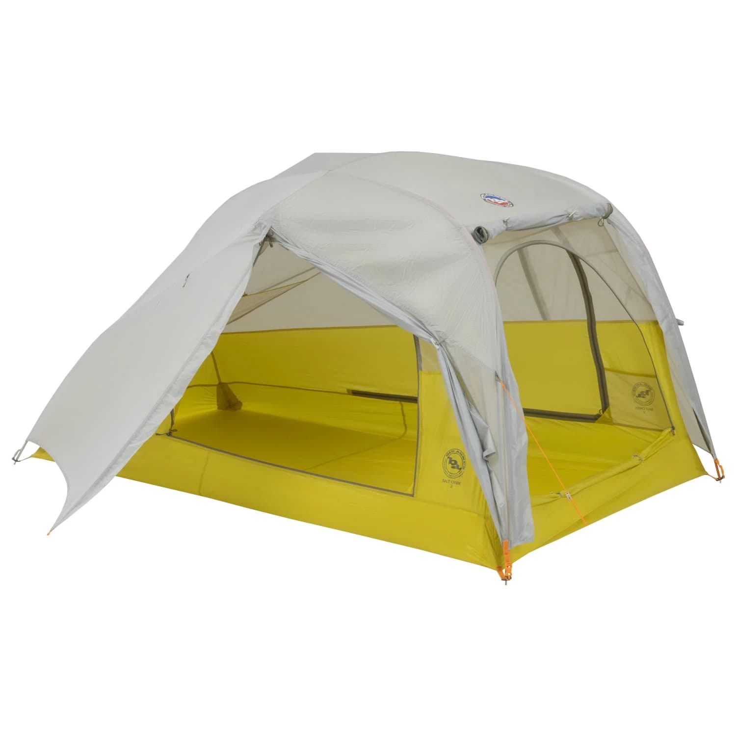 Двуместна палатка Big agnes Salt Creek 2 2-person tent - Gray Violet / Warm Olive