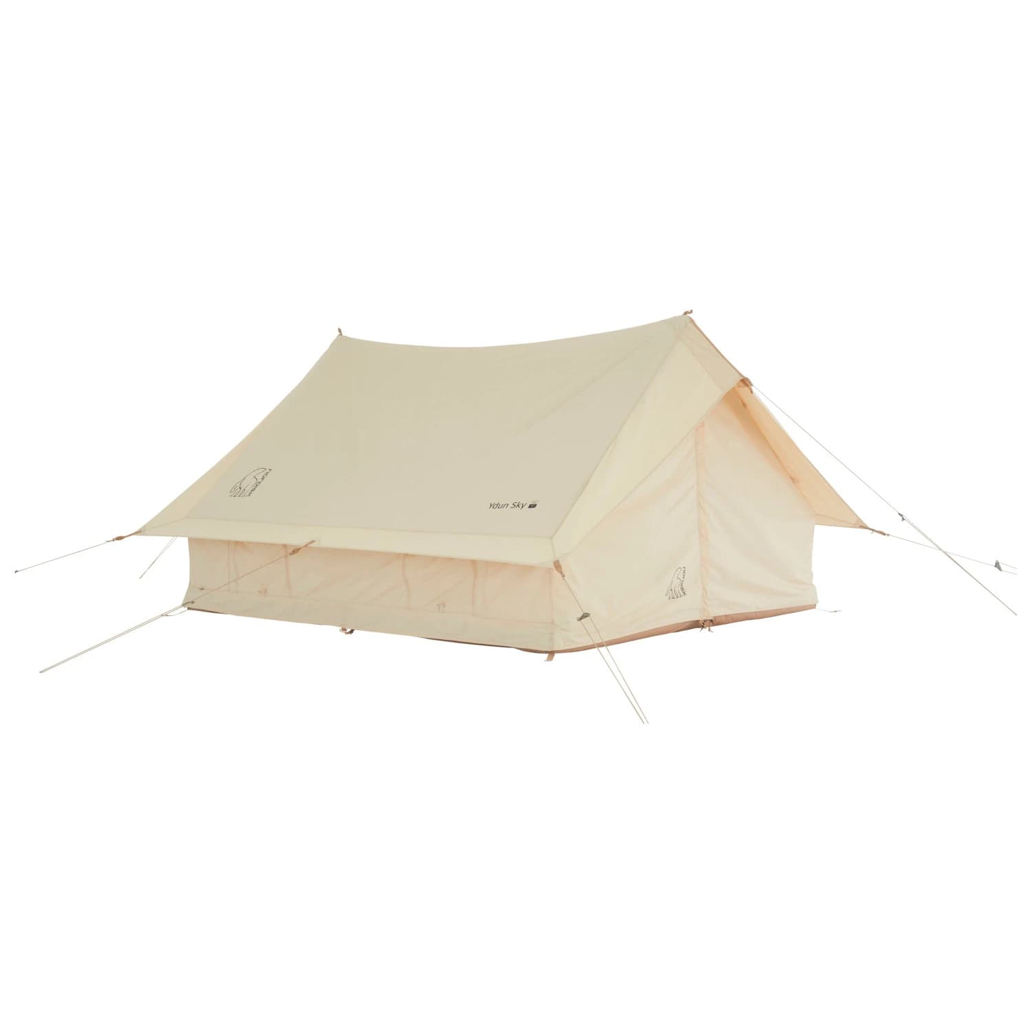 Триместна палатка Nordisk Ydun Sky 5.5 Technical Cotton Tent 3-person tent - Sandshell