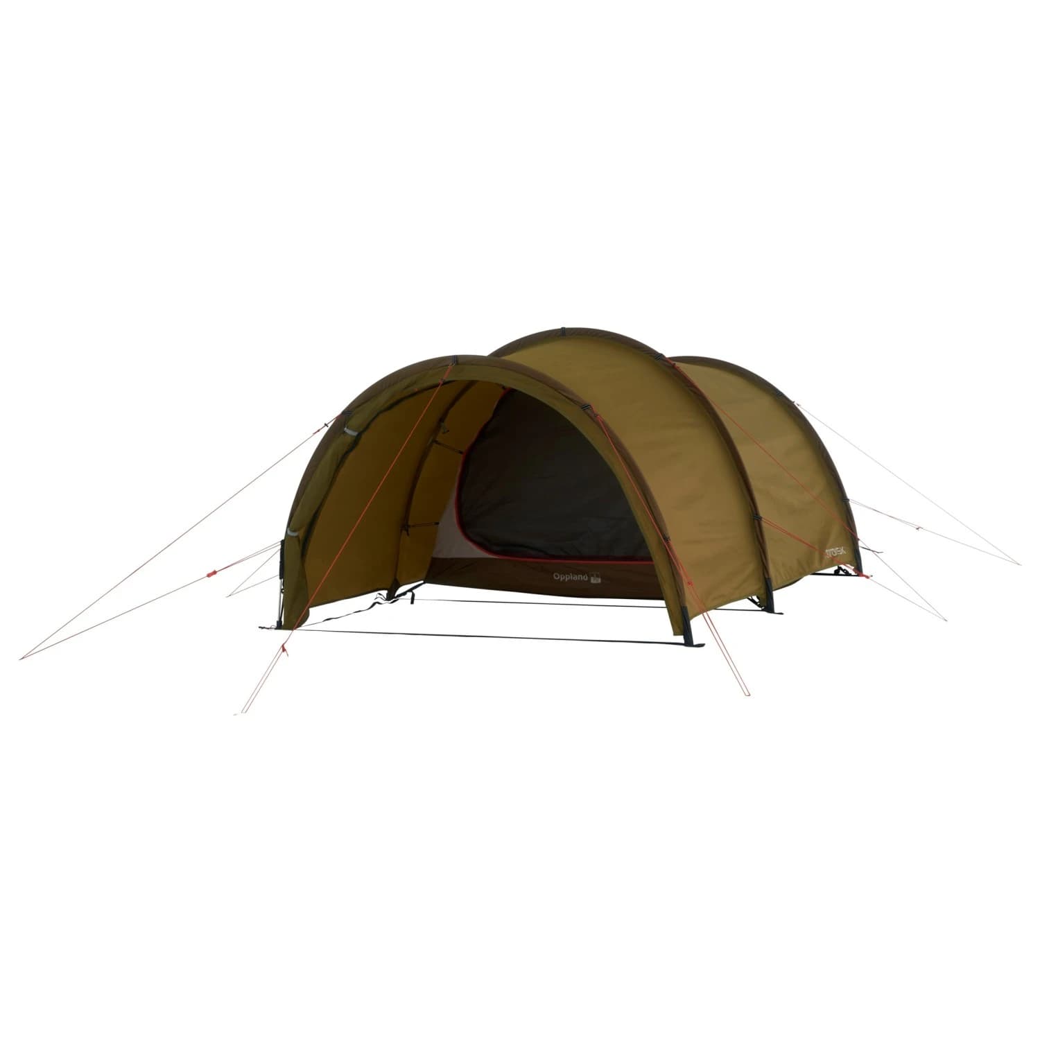Четириместна палатка Nordisk Oppland 4 PU Tent 4-person tent - Dark Olive