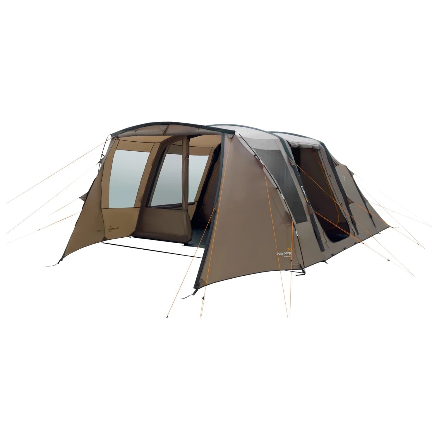 5–6 местна палатка Easy camp Kullen 6 Air Group tent - Brown
