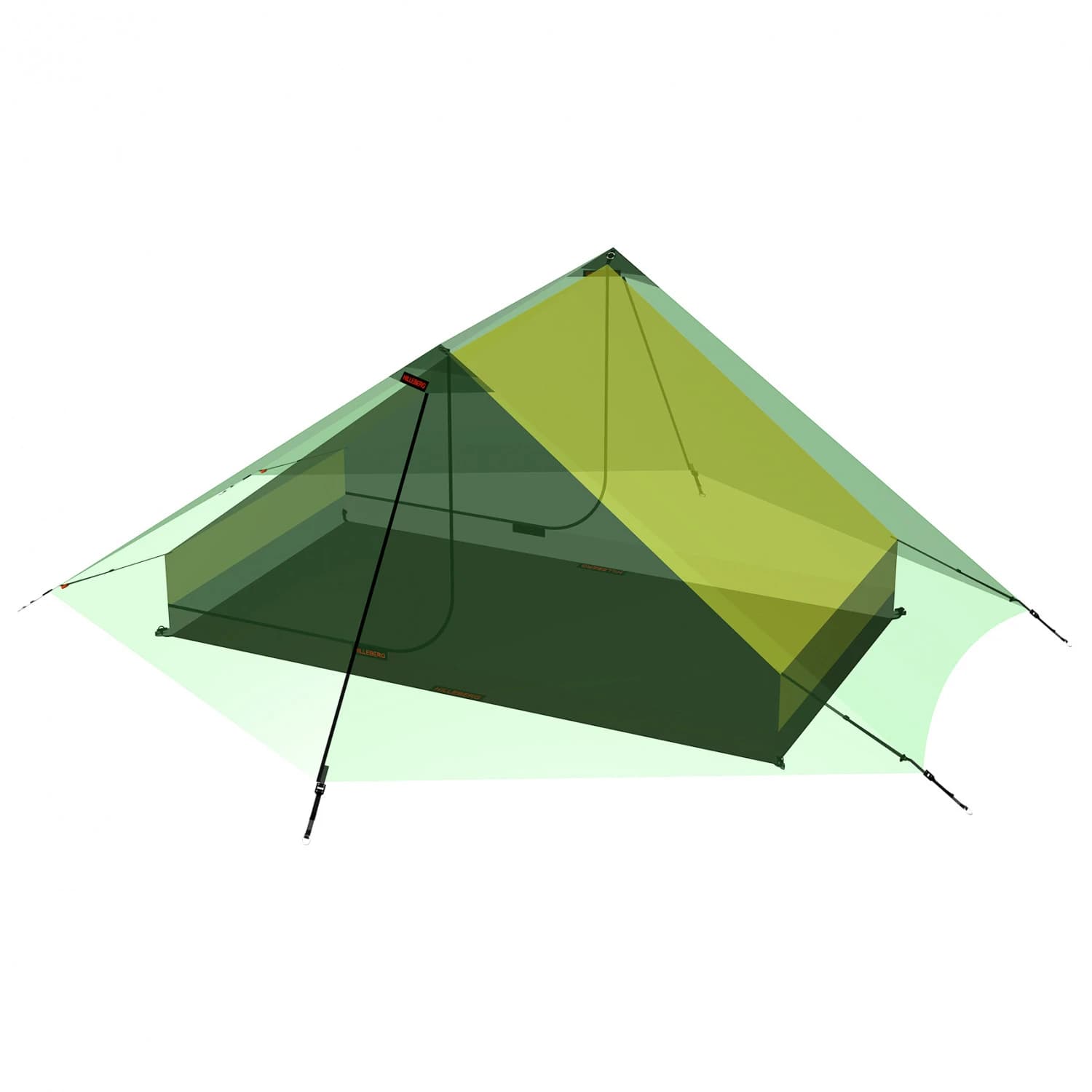 Подложка за палатка Hilleberg Footprint Anaris Footprint - Black