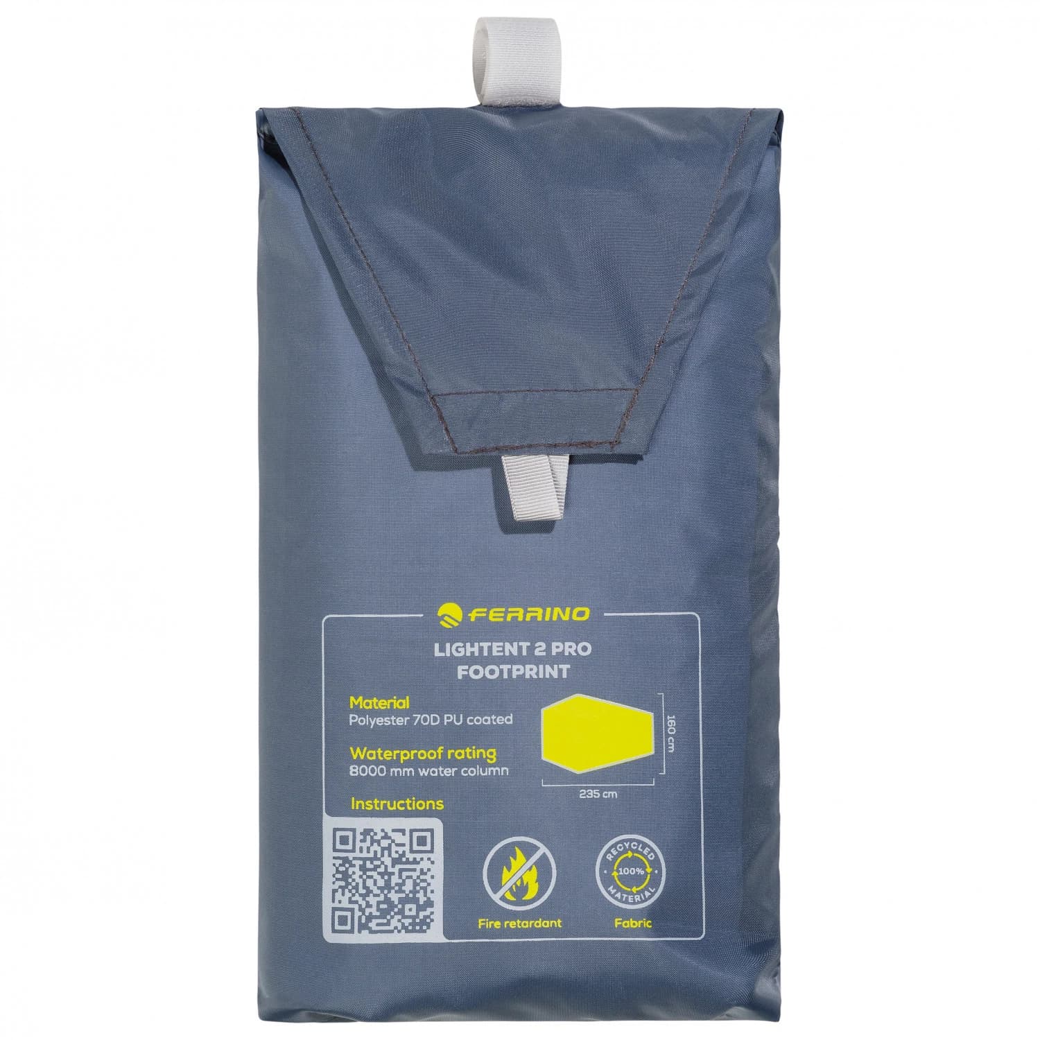 Подложка за палатка Ferrino Lightent 2 Pro Footprint Footprint - Grey