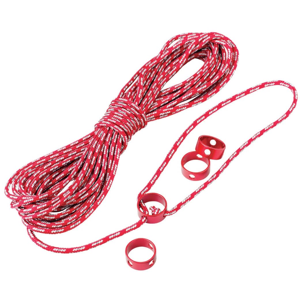 Обтяжки за палатка Msr Reflective Utility Cord Kit - Red